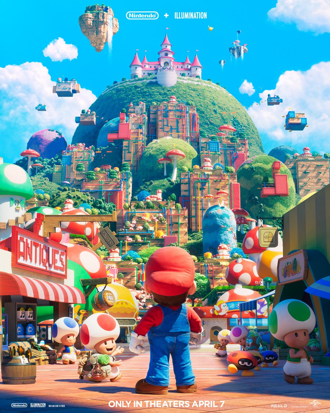 Primer póster de “Super Mario”, la película donde Chris Pratt dará voz al famoso personaje - Infobae