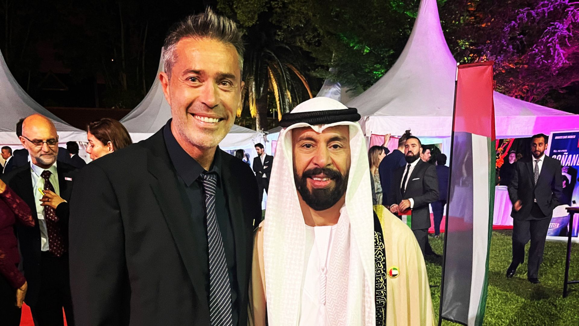 Level One Business ha logrado el apoyo del embajador de Emiratos Árabes Unidos en la Argentina, Saif Joula Alqemzi (Level One Business)