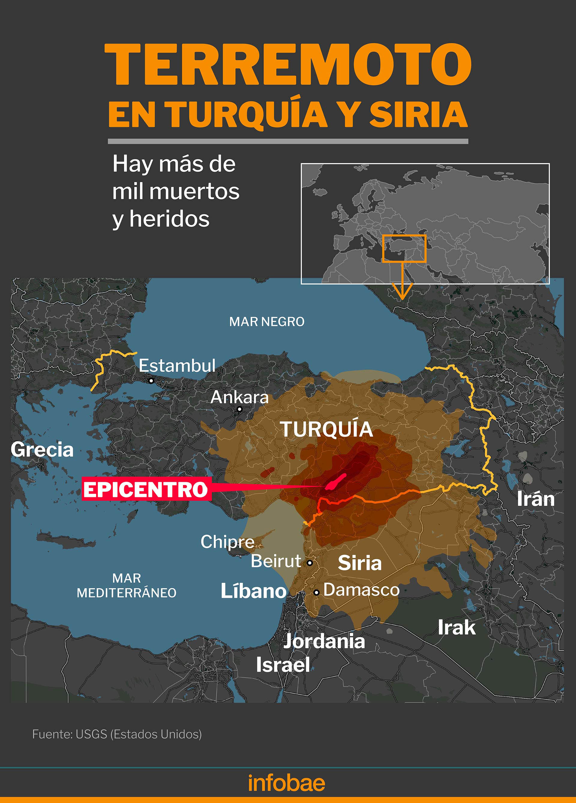 Por qué el terremoto en Turquía fue tan letal “Un ‘doblete’ sin