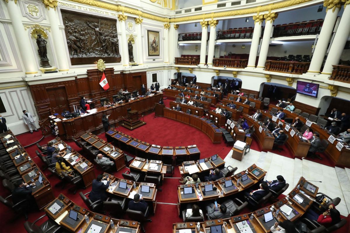 Pleno del Congreso elige a miembros del TC. | Foto: Agencia Andina