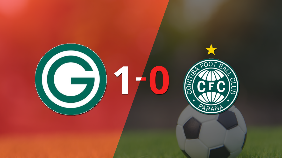 Coritiba no pudo en su visita a Goiás y cayó 1-0