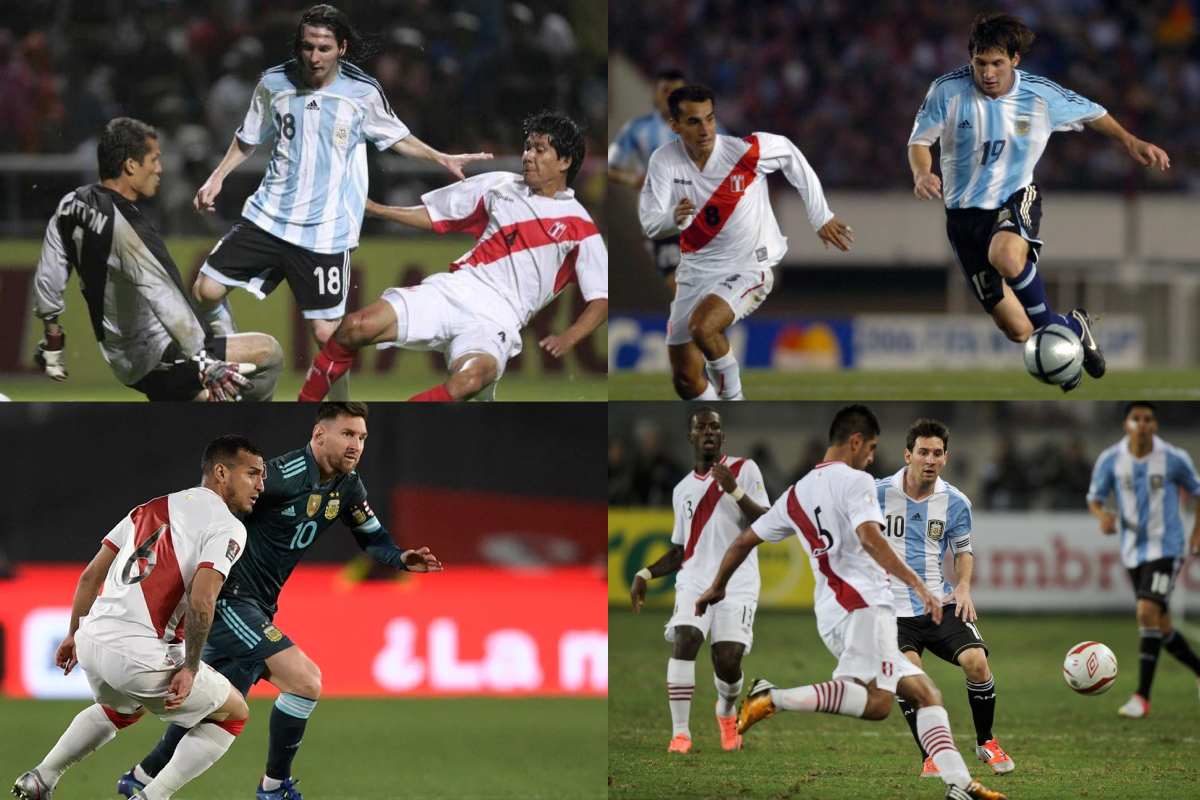 La 'Pulga' se ha enfrentado a Perú en diferentes ediciones de Eliminatorias Sudamericanas y solo una de Copa América