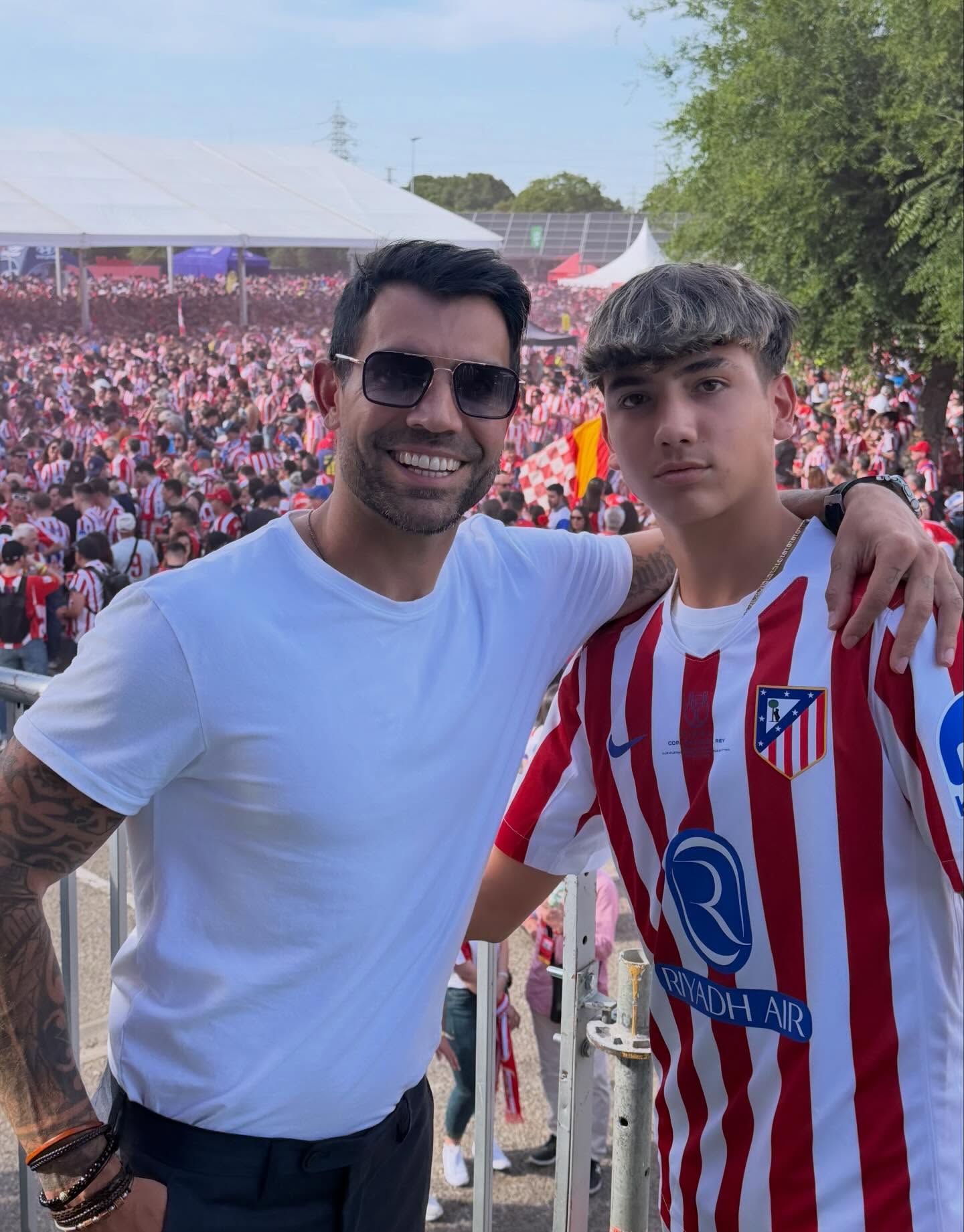 Es hijo de un ex campe&oacute;n con River Plate, deslumbra en el Atl&eacute;tico de Madrid y marc&oacute; un golazo en la Messi Cup