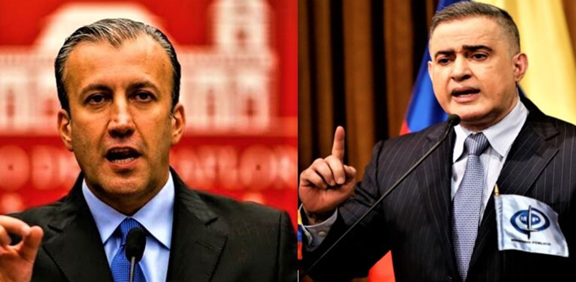 El ministro de Petroleo, Tareck El Aissami; y el Fiscal Tarek William Saab, denunciaron a los involucrados en Manos de Papel