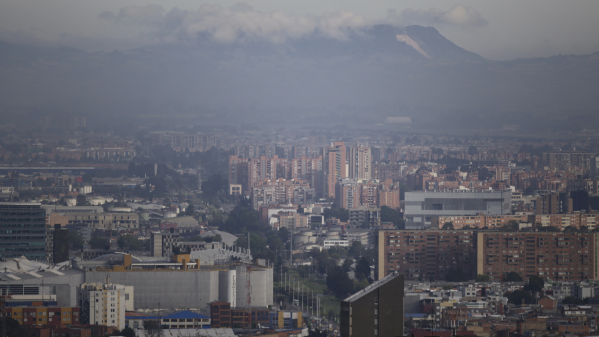 Declararon alerta en el suroccidente de Bogotá por altas concentraciones de material particulado