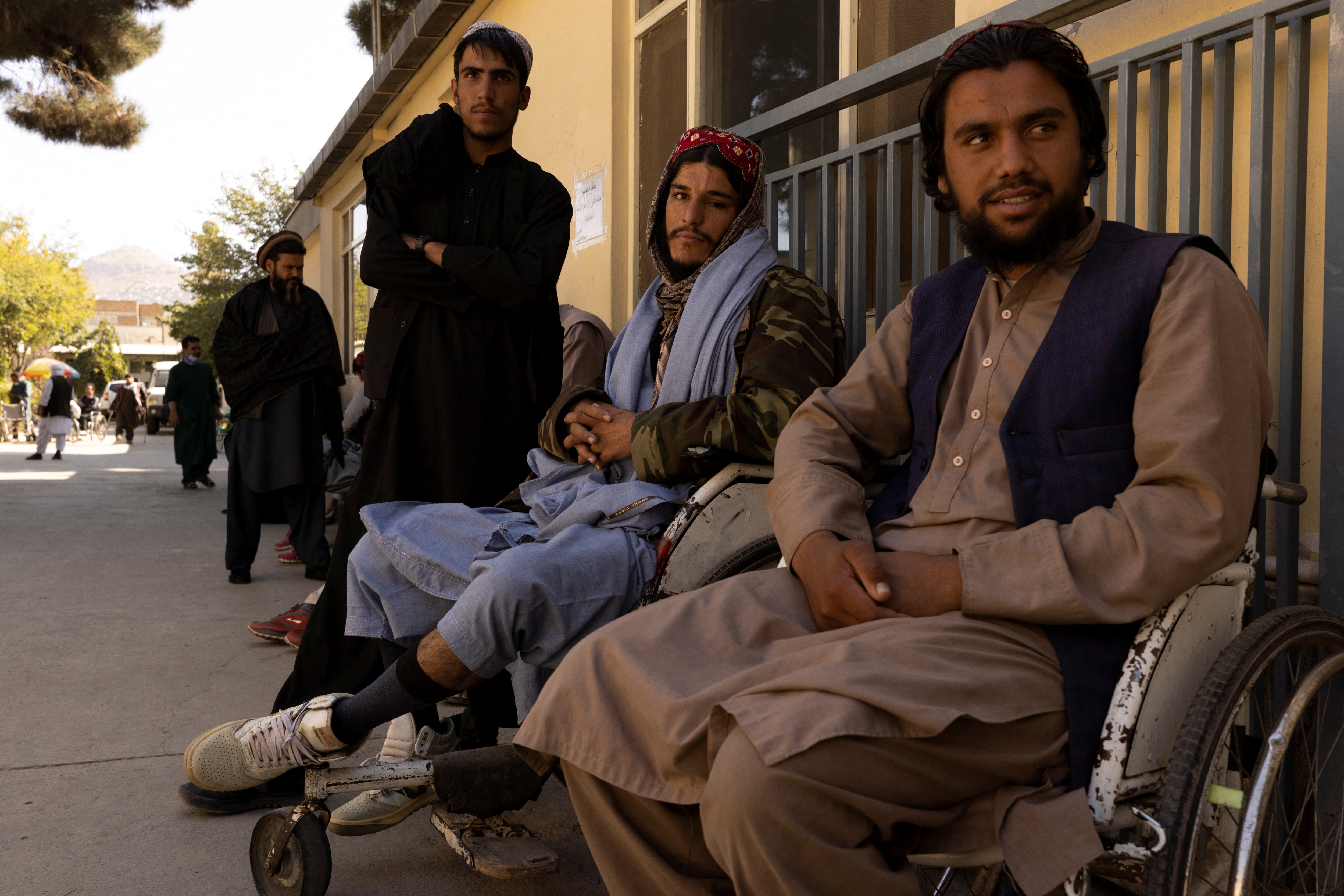 Miembros talibanes en Kabul. Foto tomada el 17 de octubre de 2021. REUTERS/Jorge Silva

