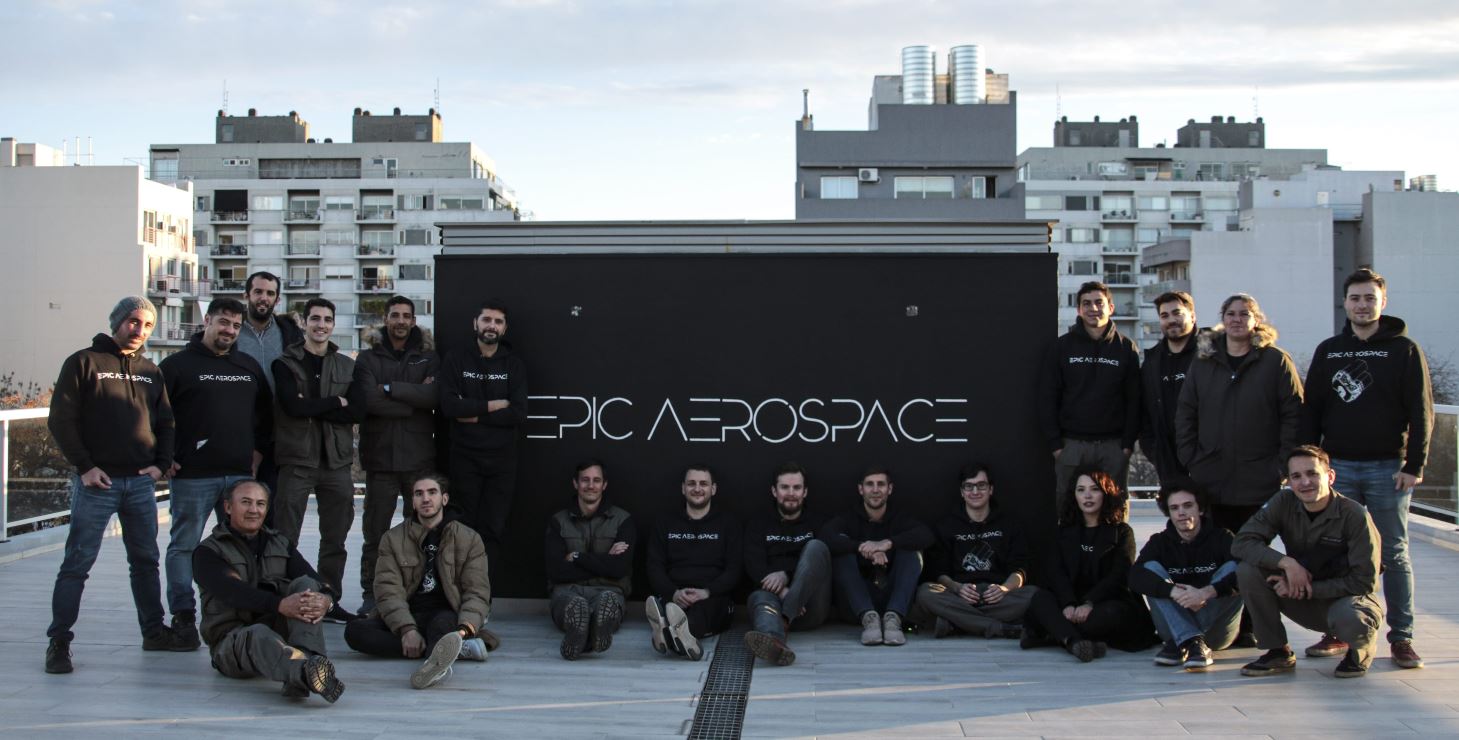 Parte del team Epic Aerospace a Buenos Aires