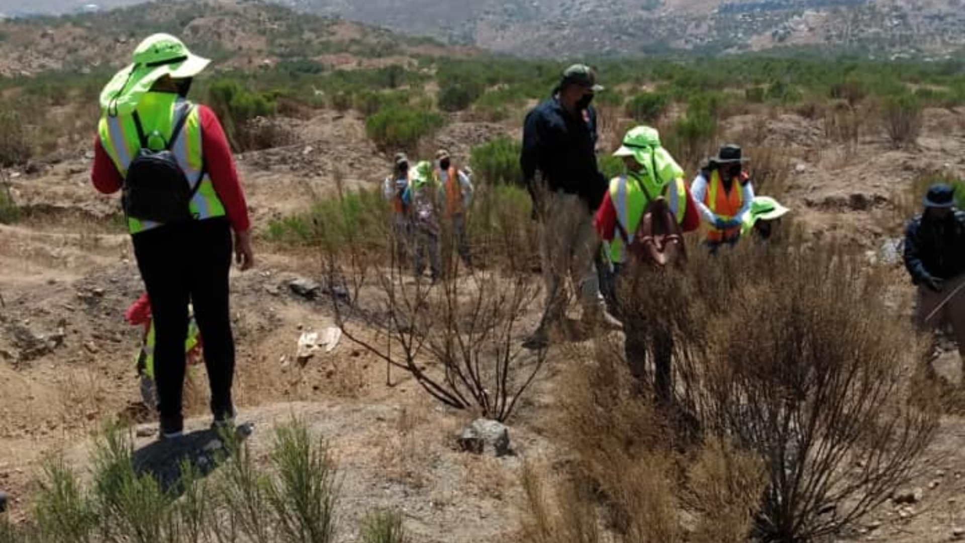 La búsqueda de personas desaparecidas es también realizada por la sociedad civil de México (Foto:  Fernando Ocegueda, presidente de la Asociacion unidos por los desaparecidos de Baja California)