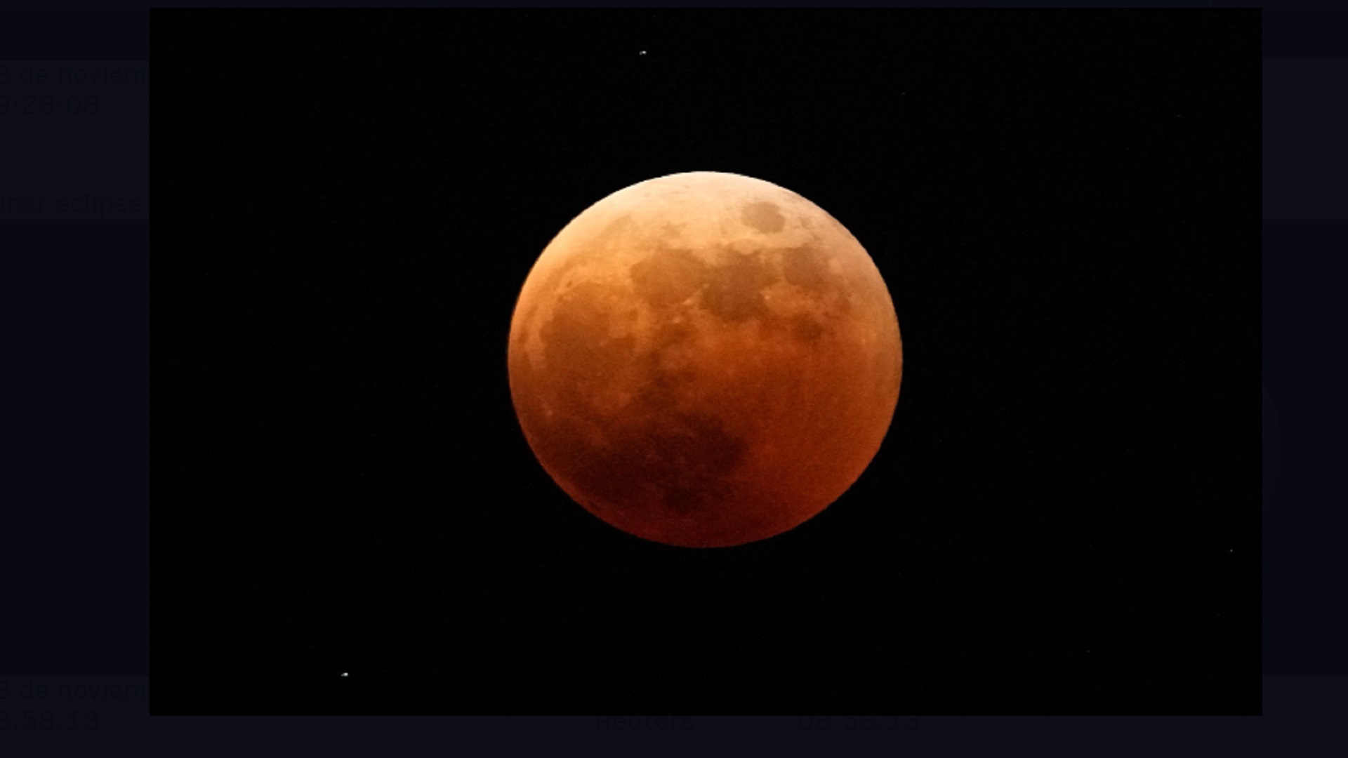Eclipse lunar en México: cuándo se podrá apreciar este fenómeno natural y en qué horario