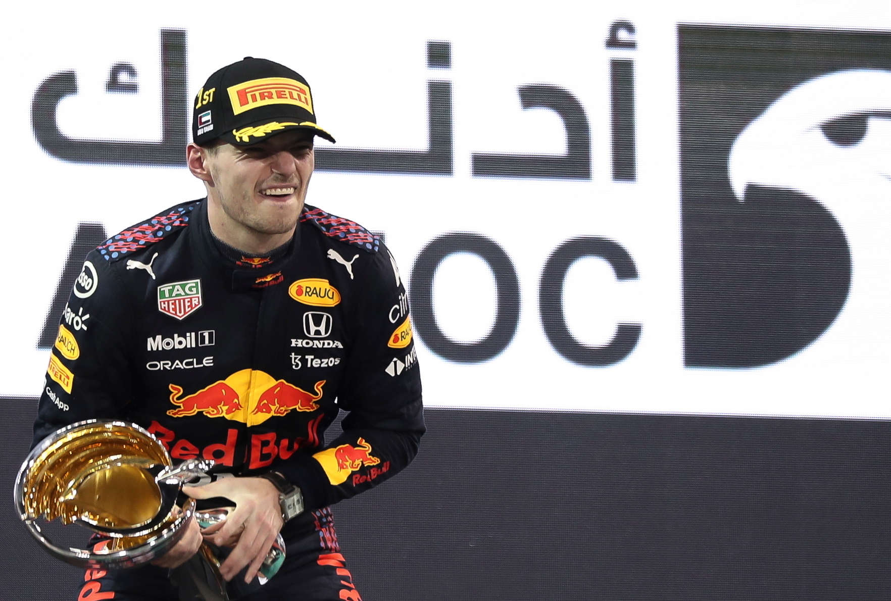 Max Verstappen se consagró como campeón de Fórmula 1 en el GP de Abu Dhabi 2021  (Foto: EFE/EPA/Ali Haider)