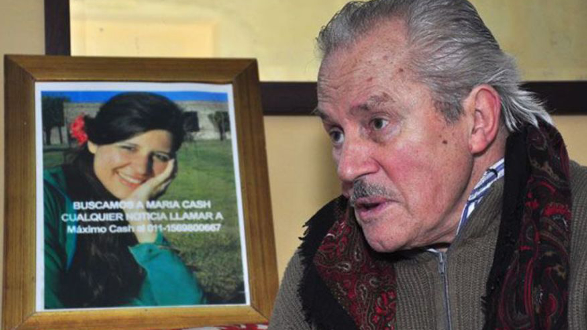 El 29 de abril de 2014, Federico Cash, el padre de la joven, falleció en un accidente automovilístico en La Pampa, siguiendo una pista sobre su hija (Archivo DEF)