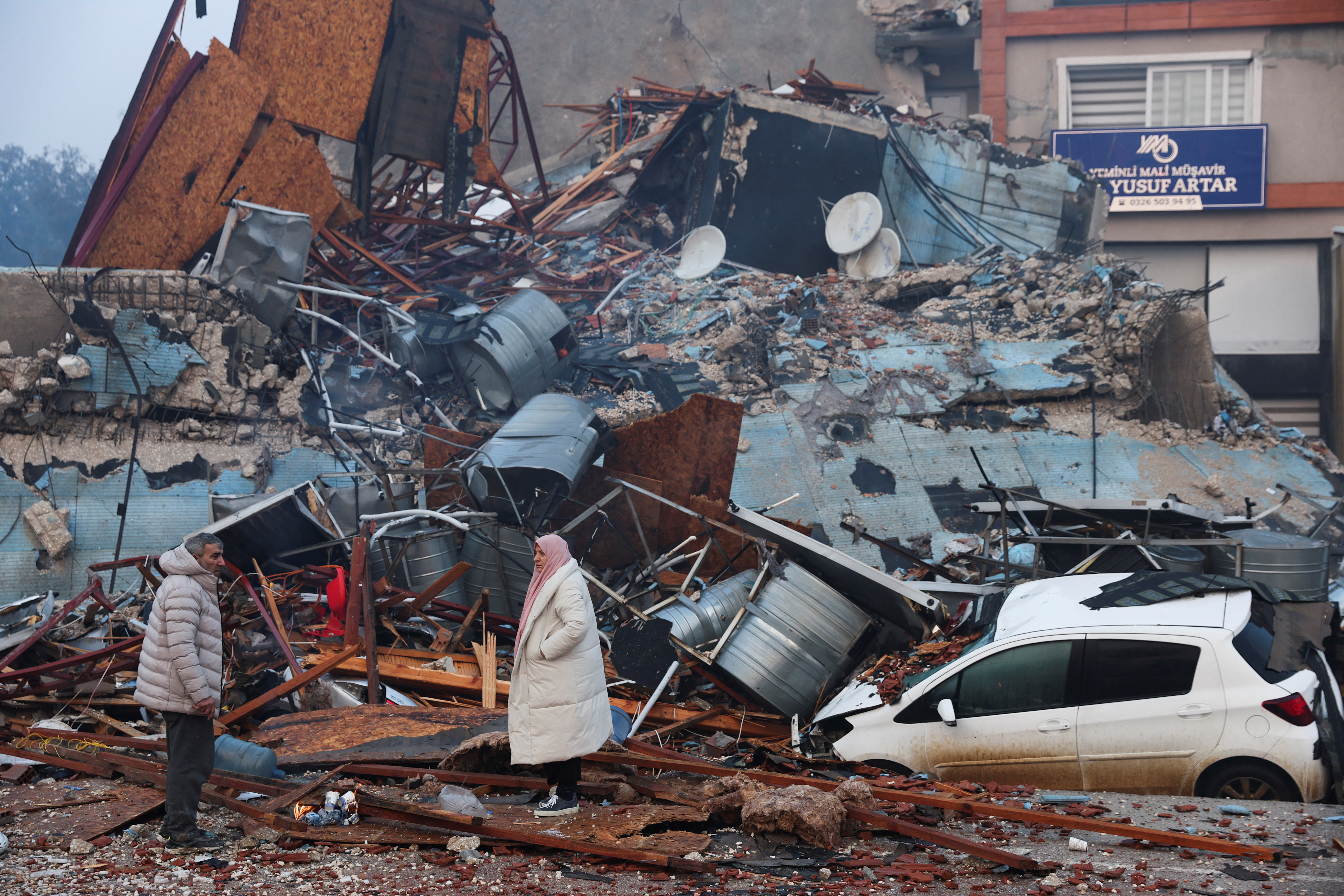 El terremoto en Turquía fue el más grave registrado en lo que va de siglo XXI. (REUTERS/Umit Bektas)