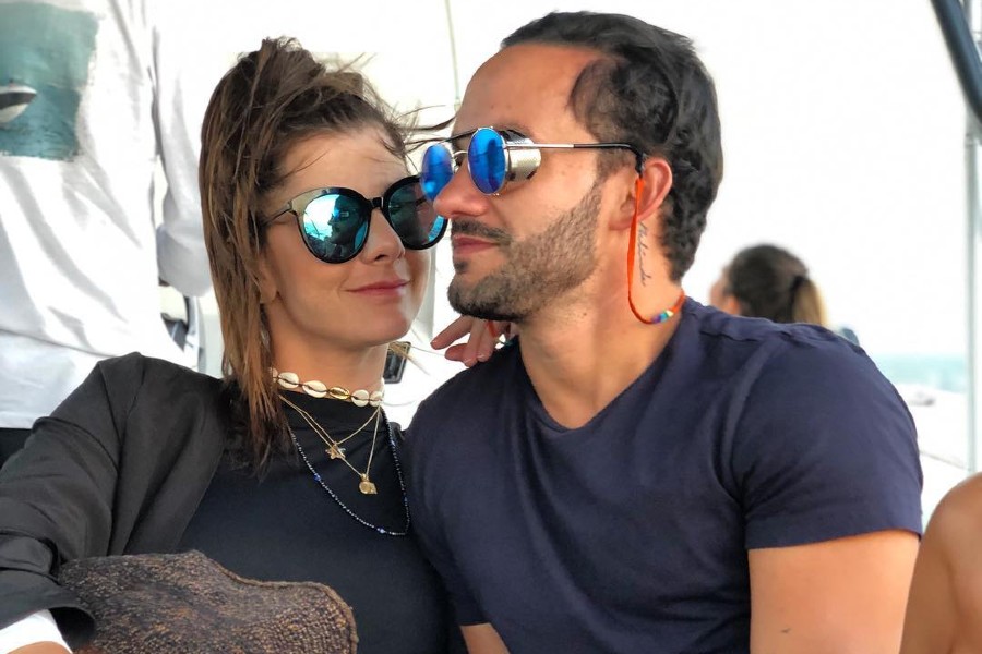 Carolina Cruz y Fabio Satrita. Foto: Instagram @fabiostarita