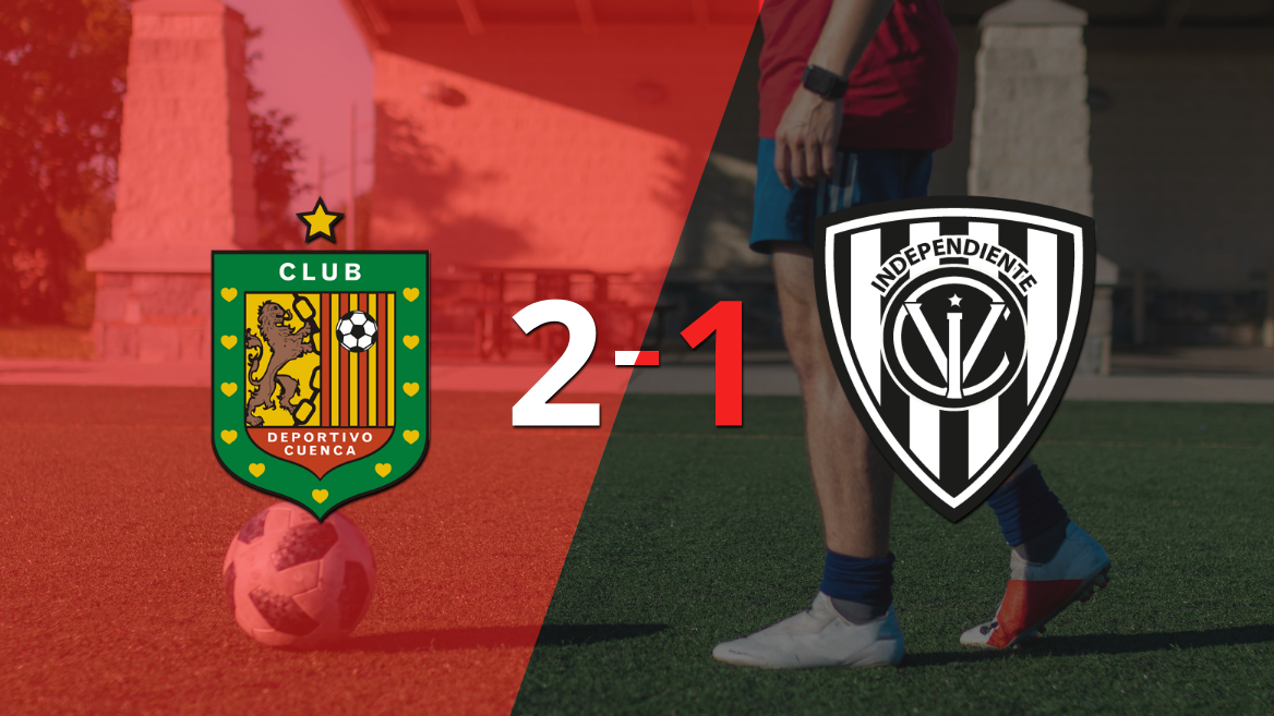 Deportivo Cuenca consiguió una victoria en casa por 2 a 1 ante Independiente del Valle