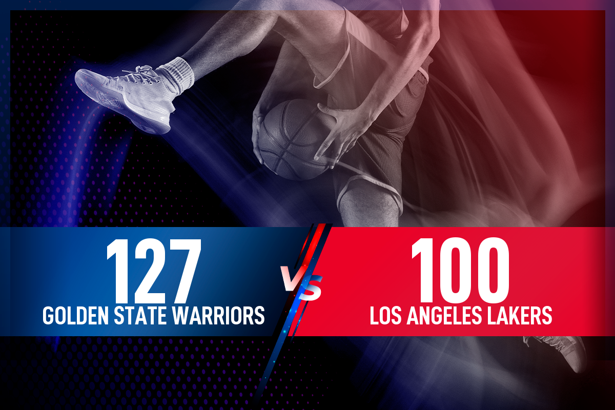 Golden State Warriors - Los Angeles Lakers: Resultado, resumen y estadísticas en directo del partido de la NBA