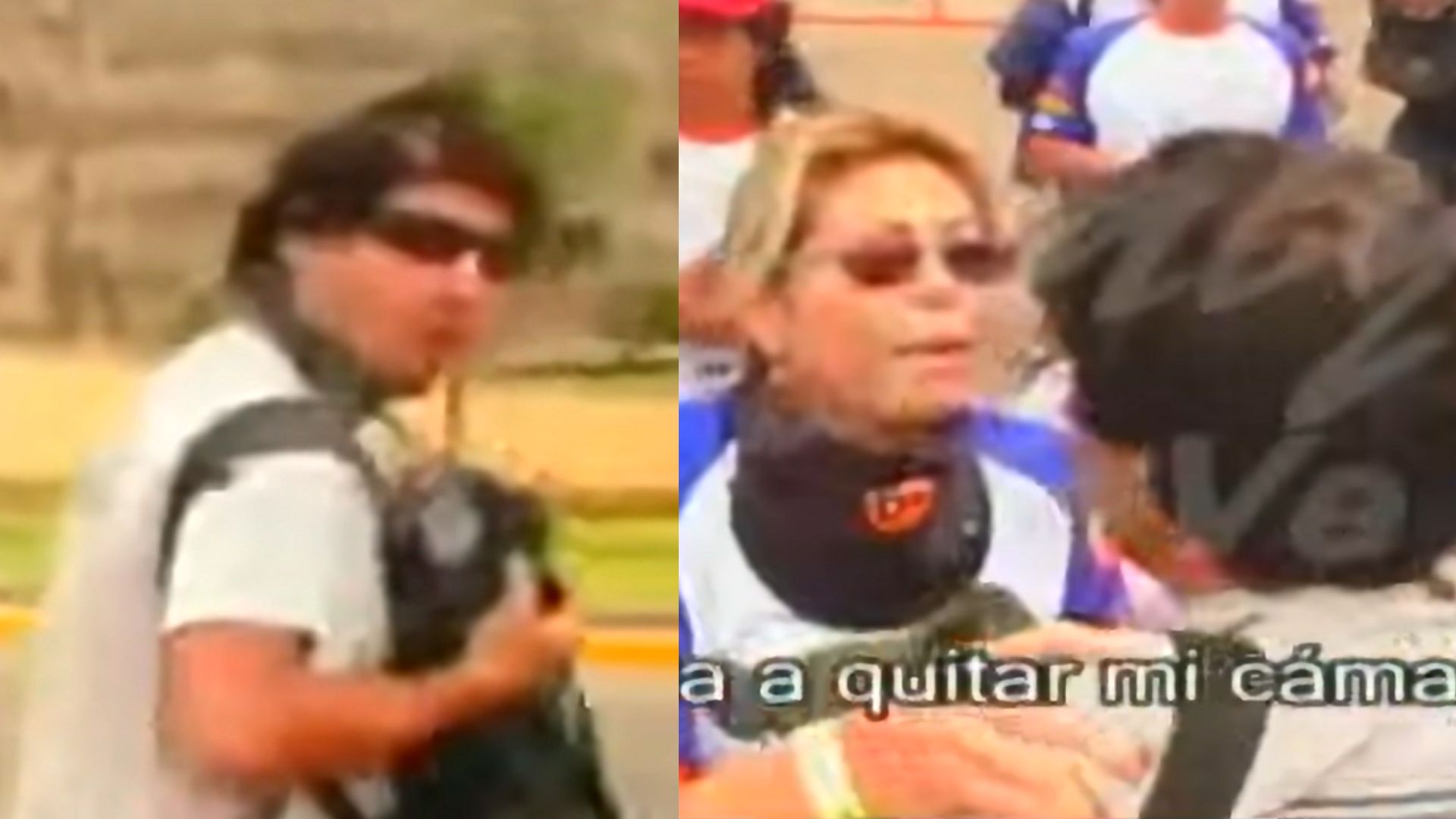 Carlos Guerrero was confronted by Gisela Valcárcel and Javier Carmona in 2007. (ATV)