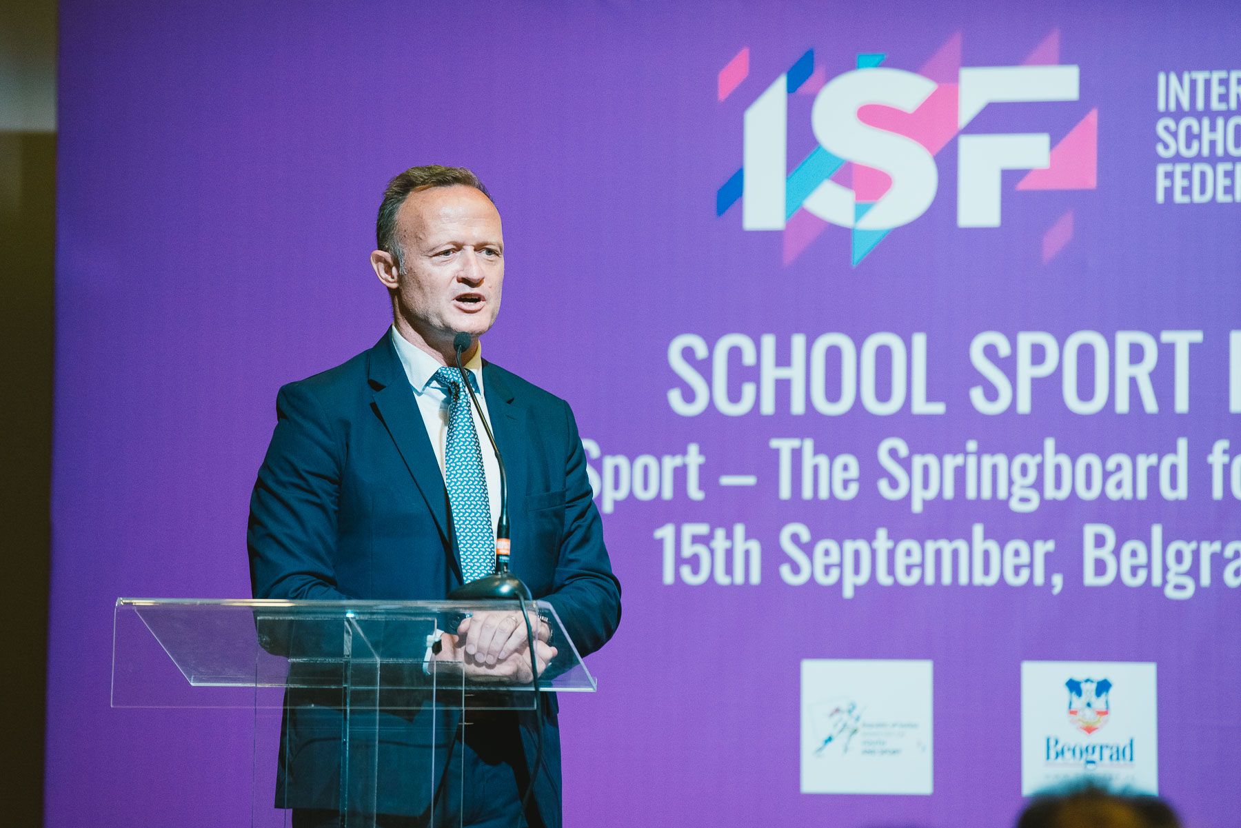 ISF president Laurent Petrynka (ISF)