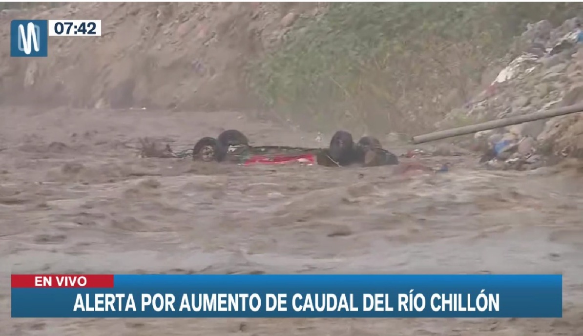 Brisas del río Chillón en alerta de ser arrasada