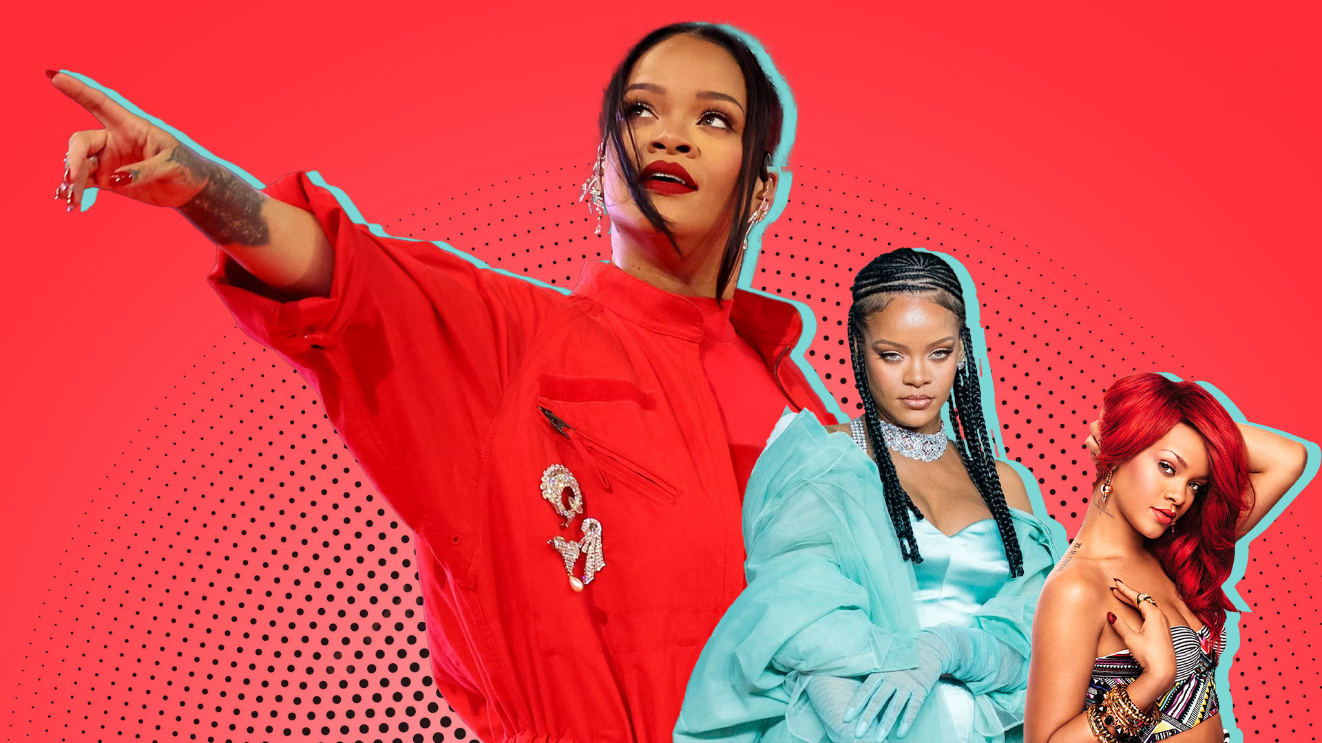 La transformación musical de Rihanna en fotos hasta mostrar a su adorable bebé en TikTok