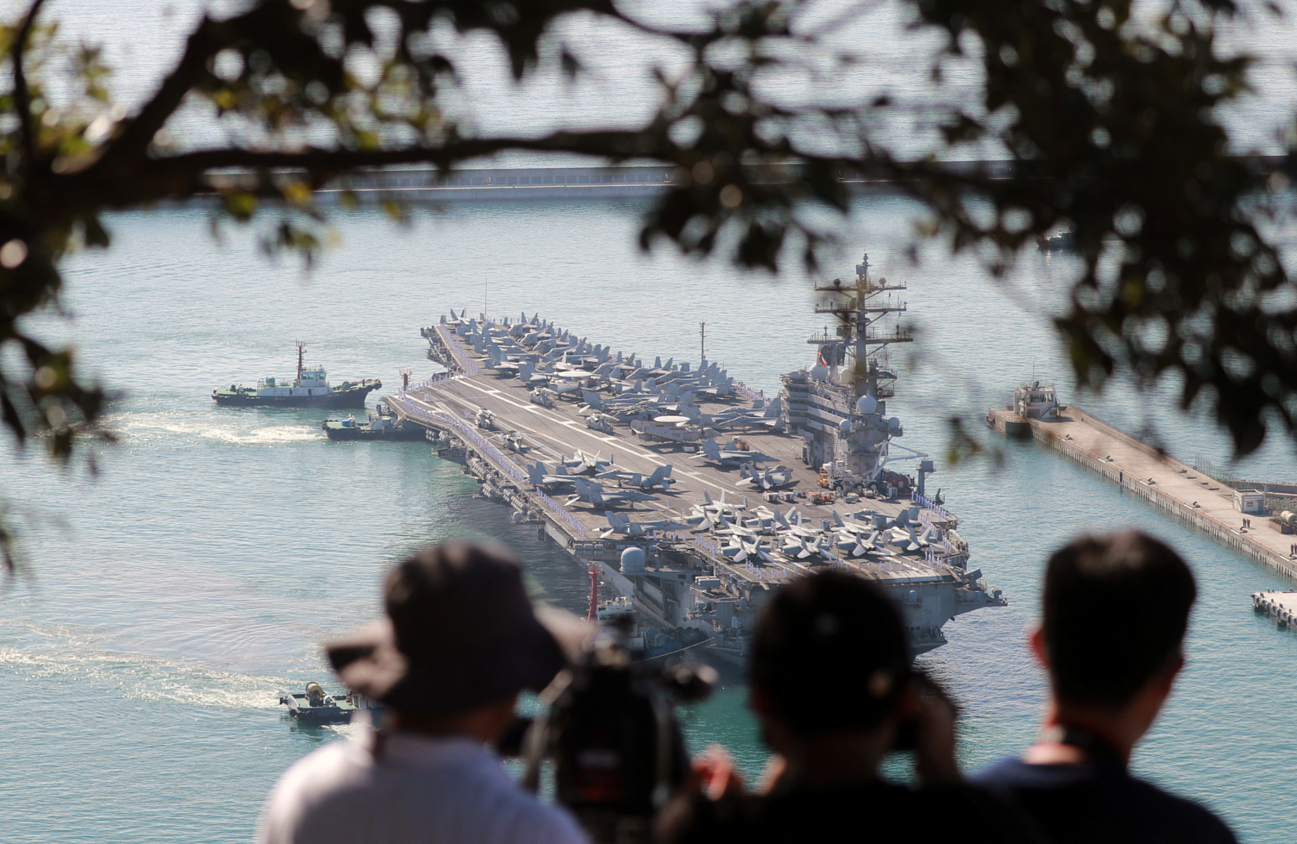 El portaaviones estadounidense USS Ronald Reagan retornará al mar de Japón