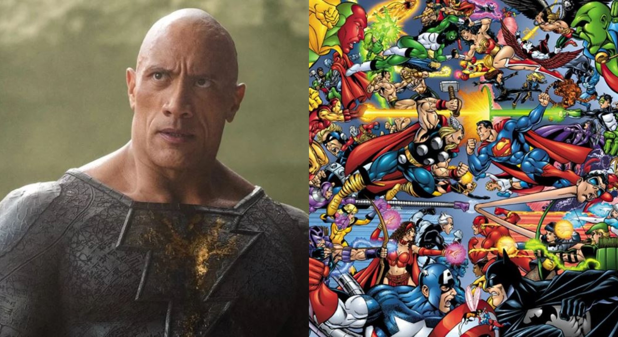 La razón por la que Dwayne Johnson desea que se haga un ‘crossover’ entre Marvel Studios y DC