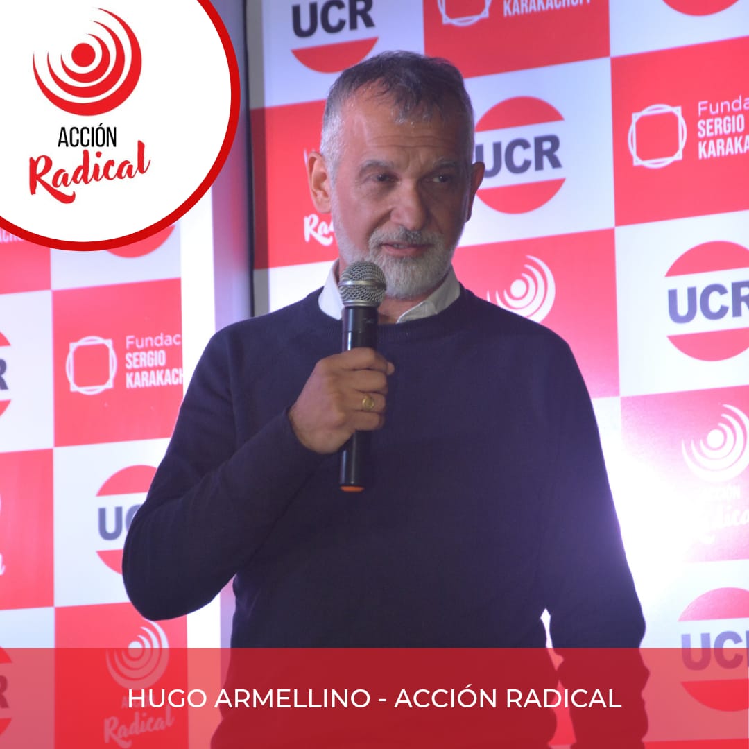 Hugo Armellino, líder de Acción Radical