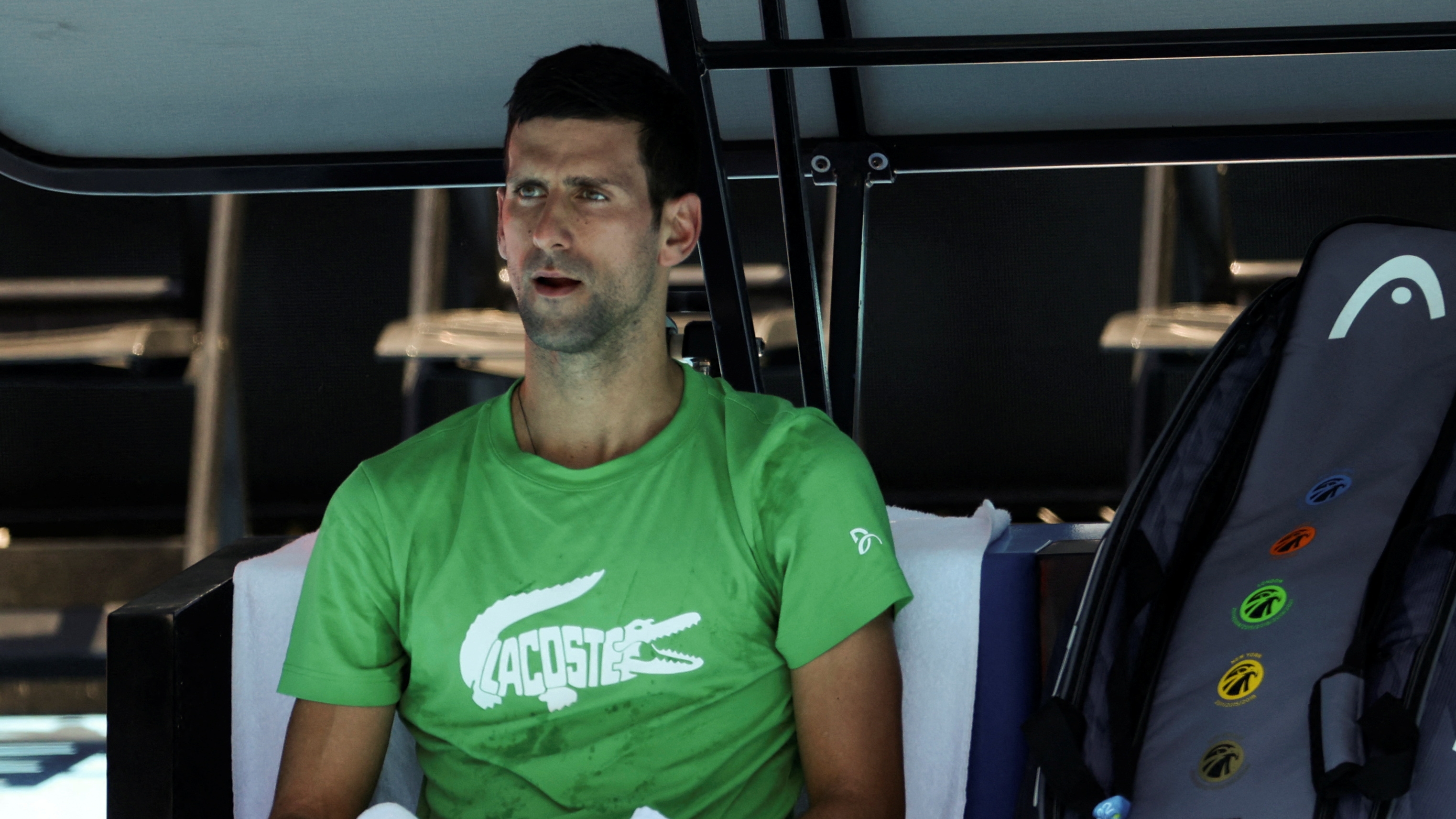 Novak Djokovic fue deportado y no podrá jugar el Abierto de Australia (Reuters)