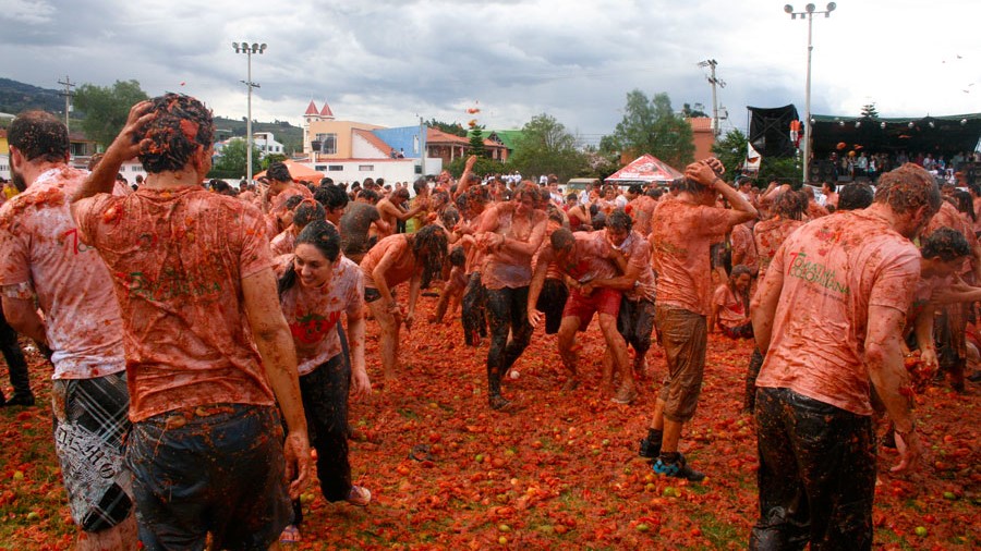 Gran Tomatina de Colombia: conozca los detalles de uno de los eventos insignia de Boyacá