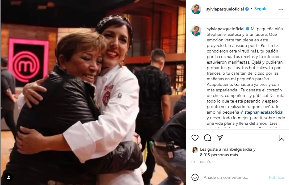 (Captura: @sylviapasqueloficial/Instagram)
