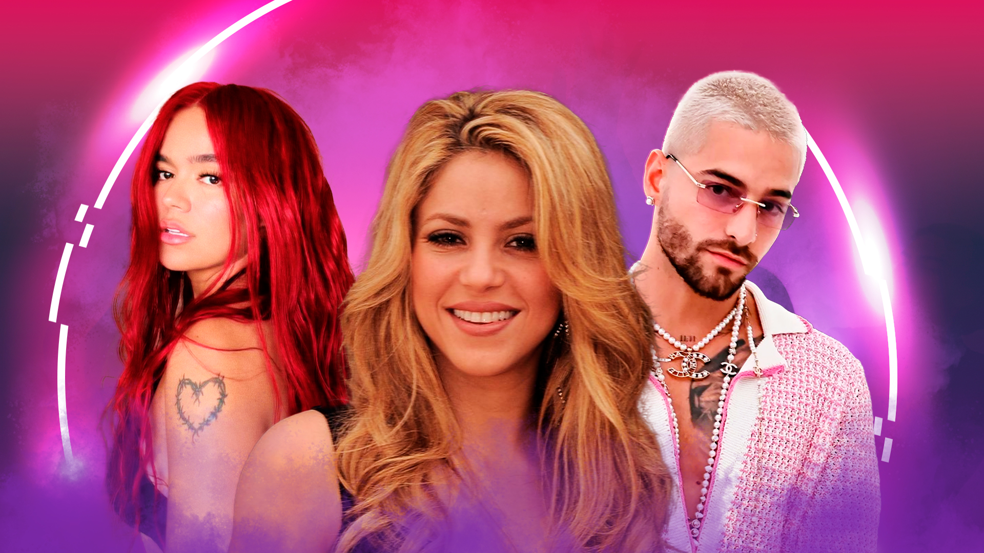 Shakira, Maluma y Karol G fueron algunos de los artistas colombianos más destacados