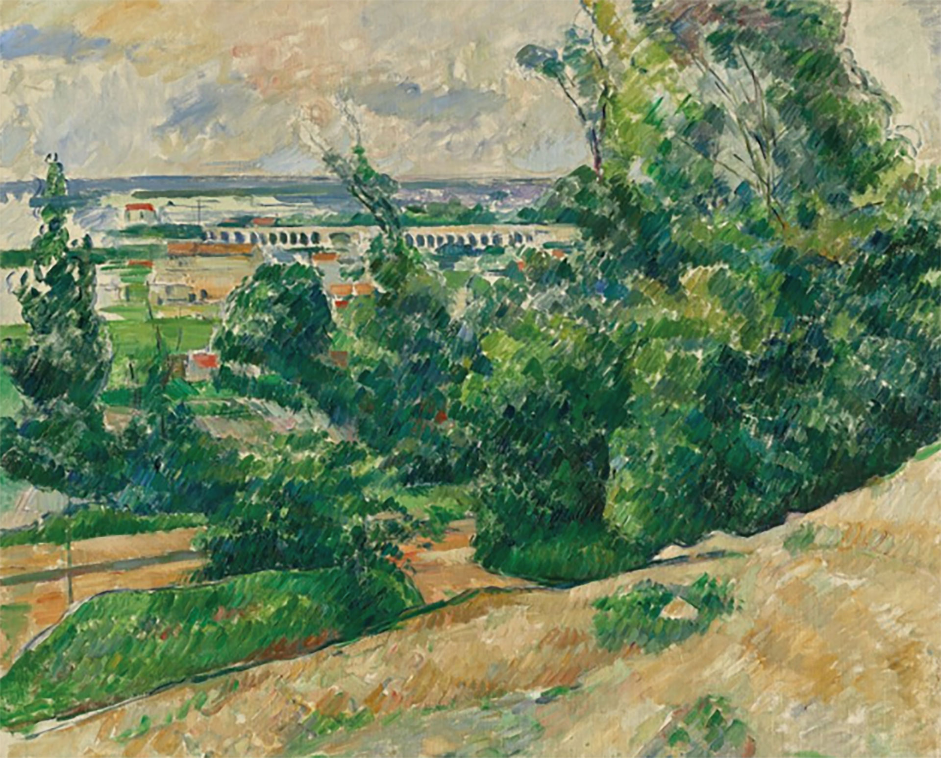 "L’Aqueduc du canal de Verdon au nord d’Aix", de Paul Cézanne, fue vendido por 7,15 millones de libras