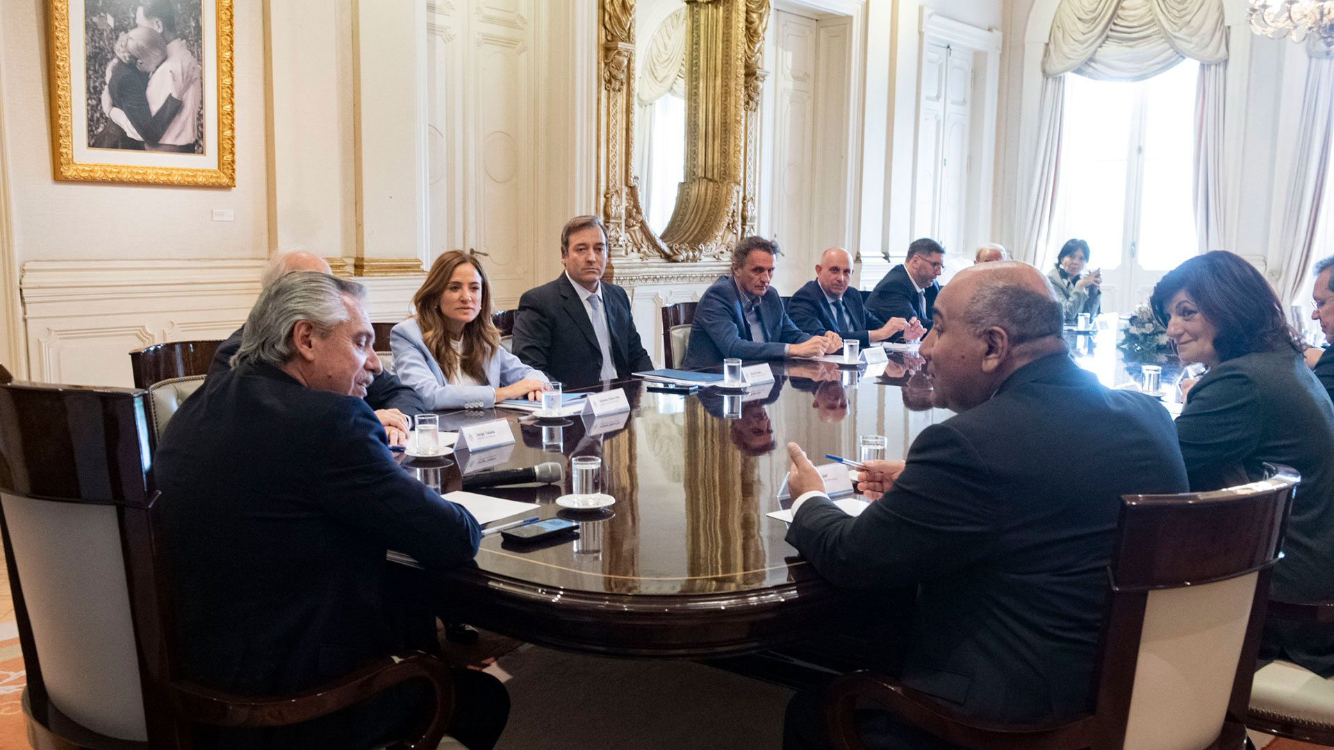 Reunión de Gabinete en la Casa Rosada