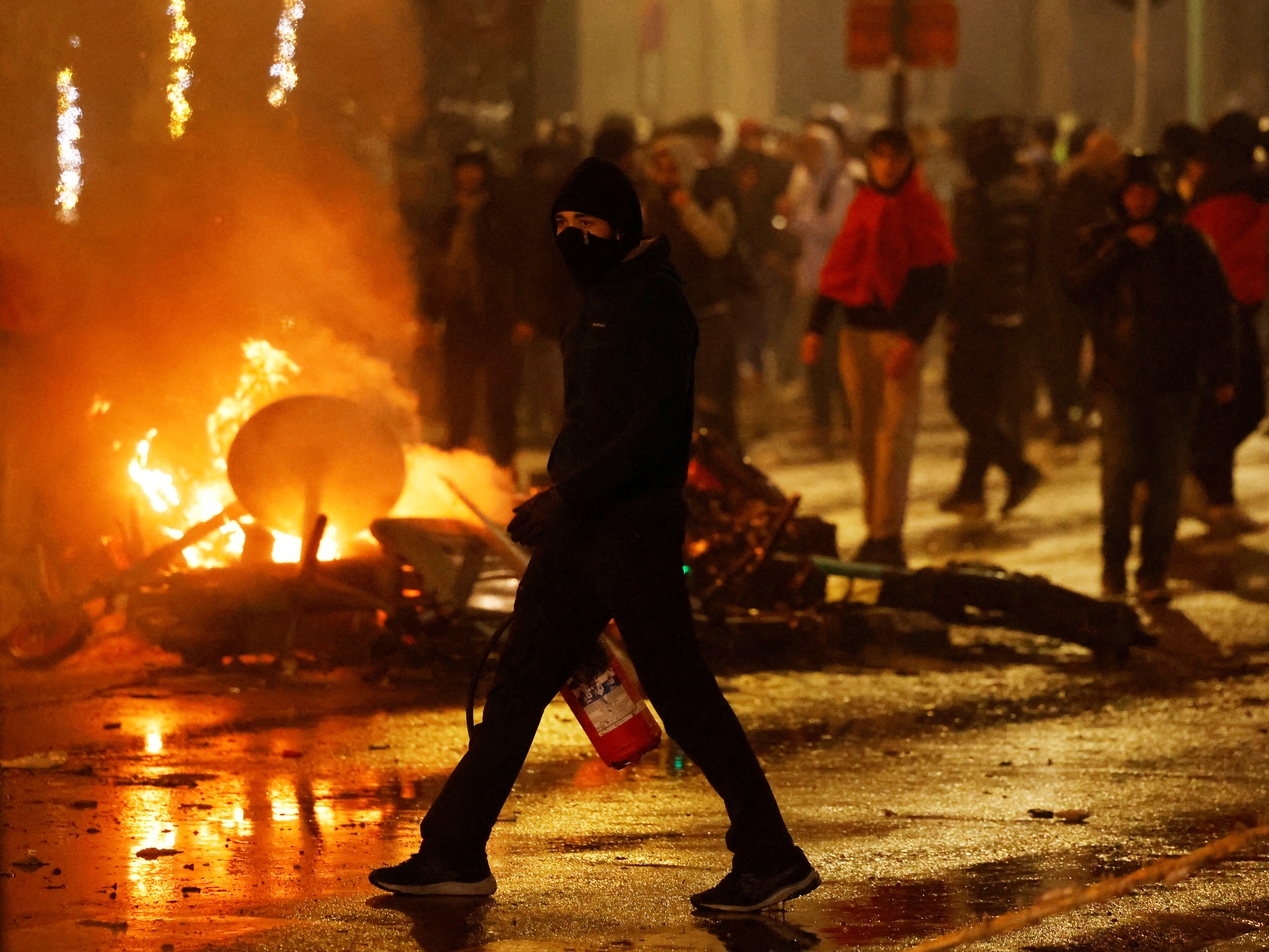 Violentos disturbios en ciudades belgas y de Países Bajos tras la victoria de Marruecos sobre Bélgica en el Mundial Qatar 2022