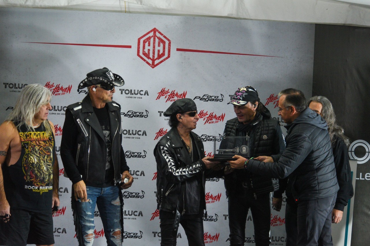 ¡el Heavy Metal Conquistó El Edomex Scorpions Recibió Las Llaves De Toluca Infobae