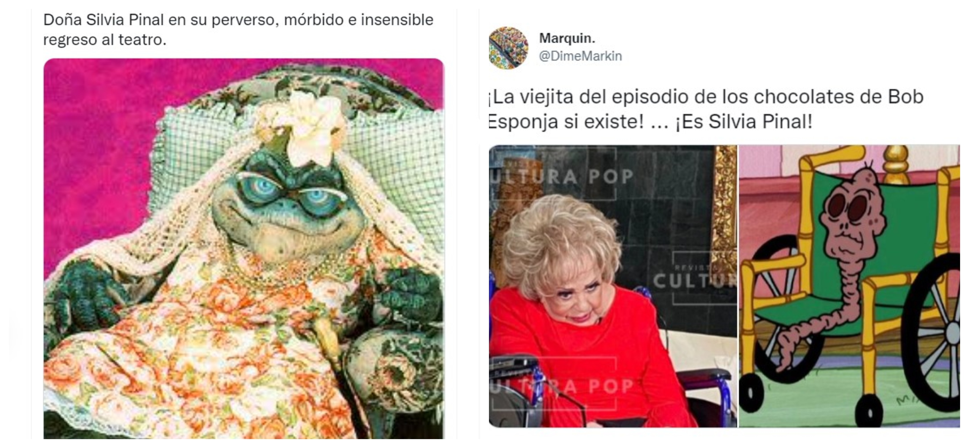 Con Memes Usuarios En Redes Sociales Criticaron El Regreso De Silvia Pinal A Los Escenarios 7307