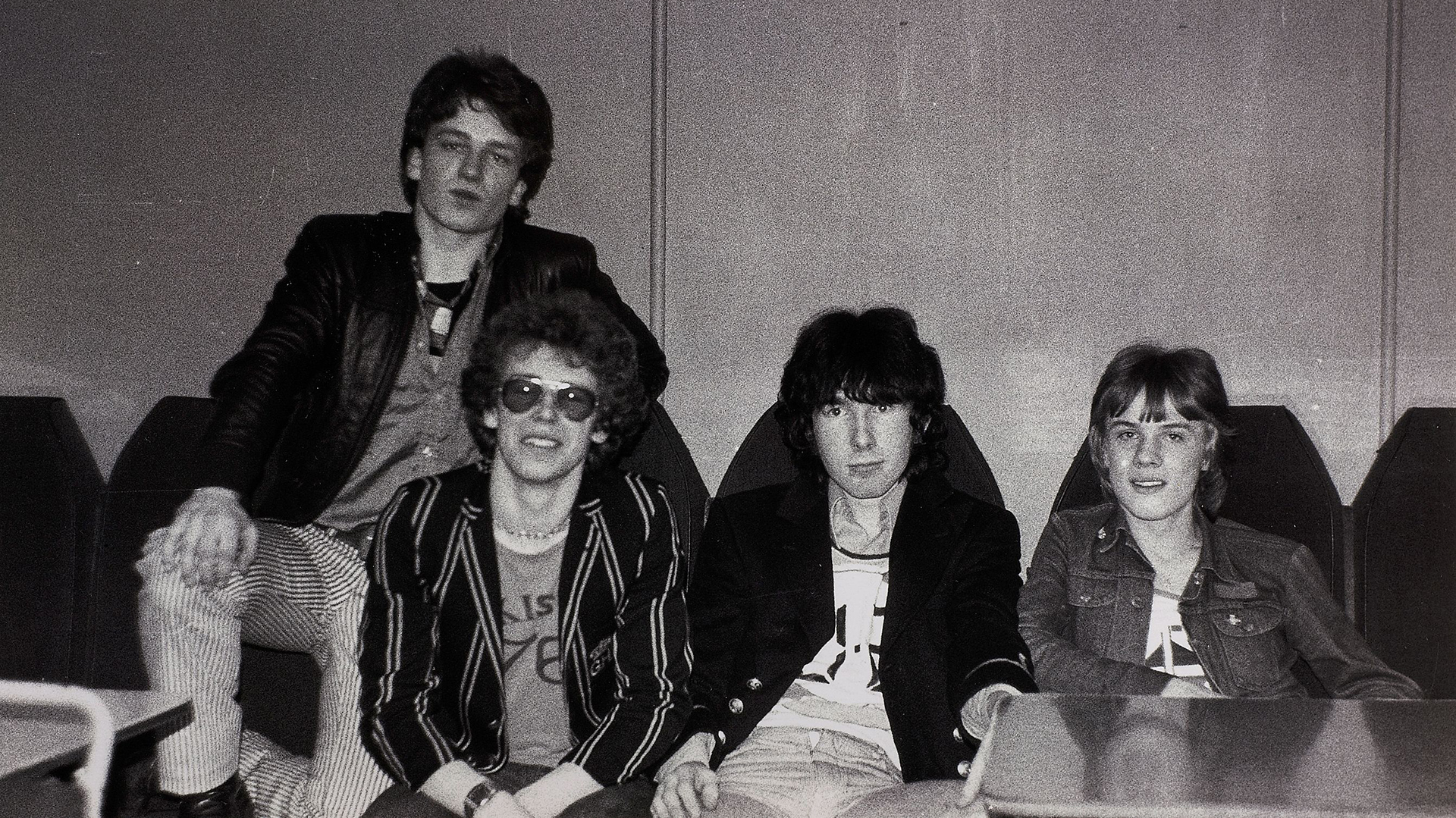 U2 en 1978, cuando todavía no habían publicado siquiera su primer disco, "Boy"