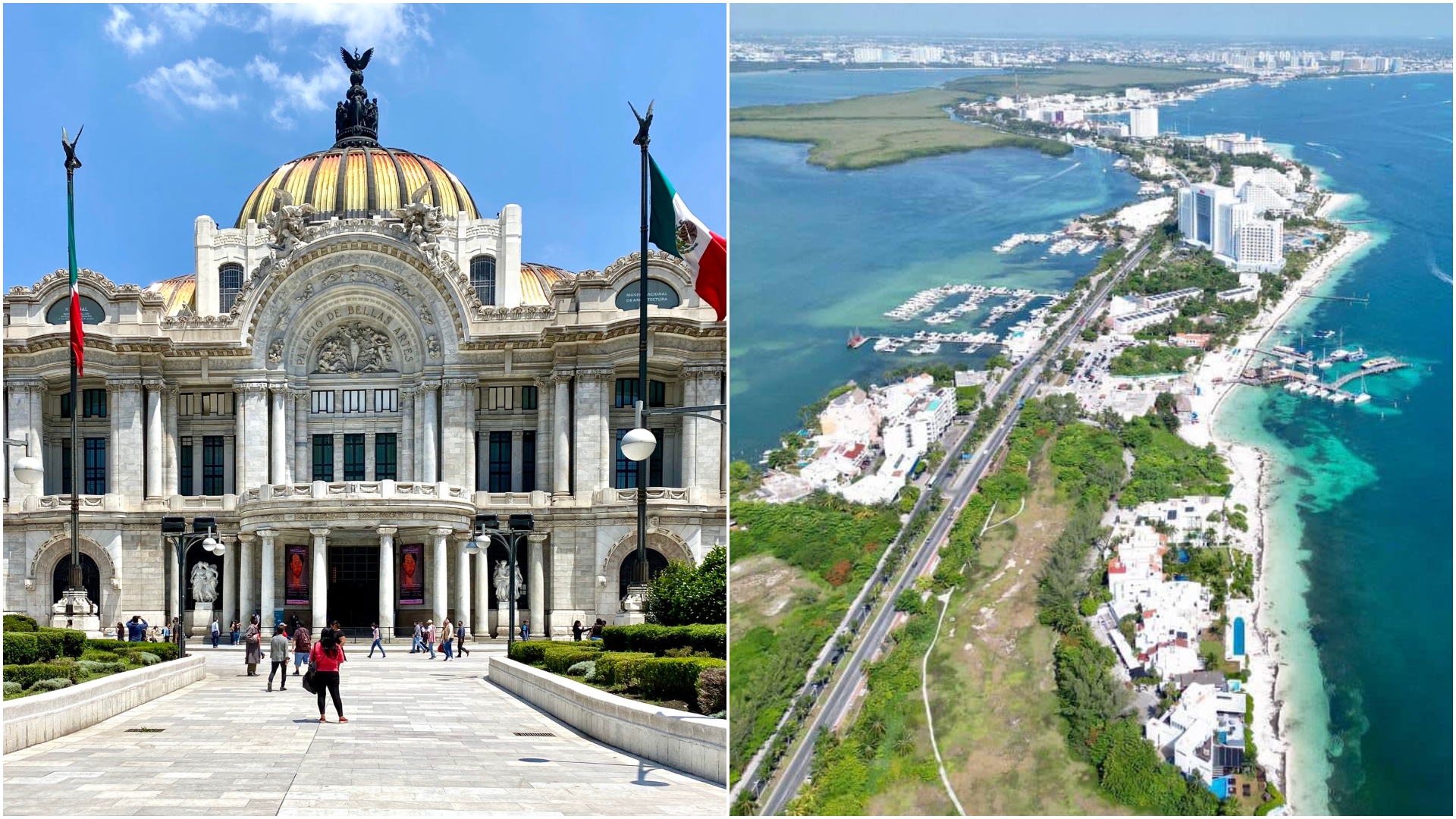 CIUDAD DE   MÉXICO Y EL  CARIBE MEXICANO CANCÚN