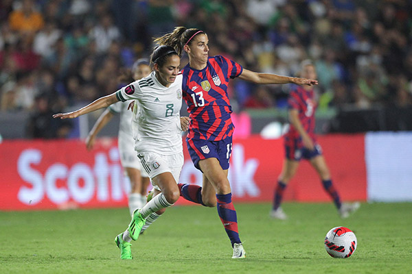 The Mexican women's team eliminated from the CONCACAF W Championship. Photo: FMF