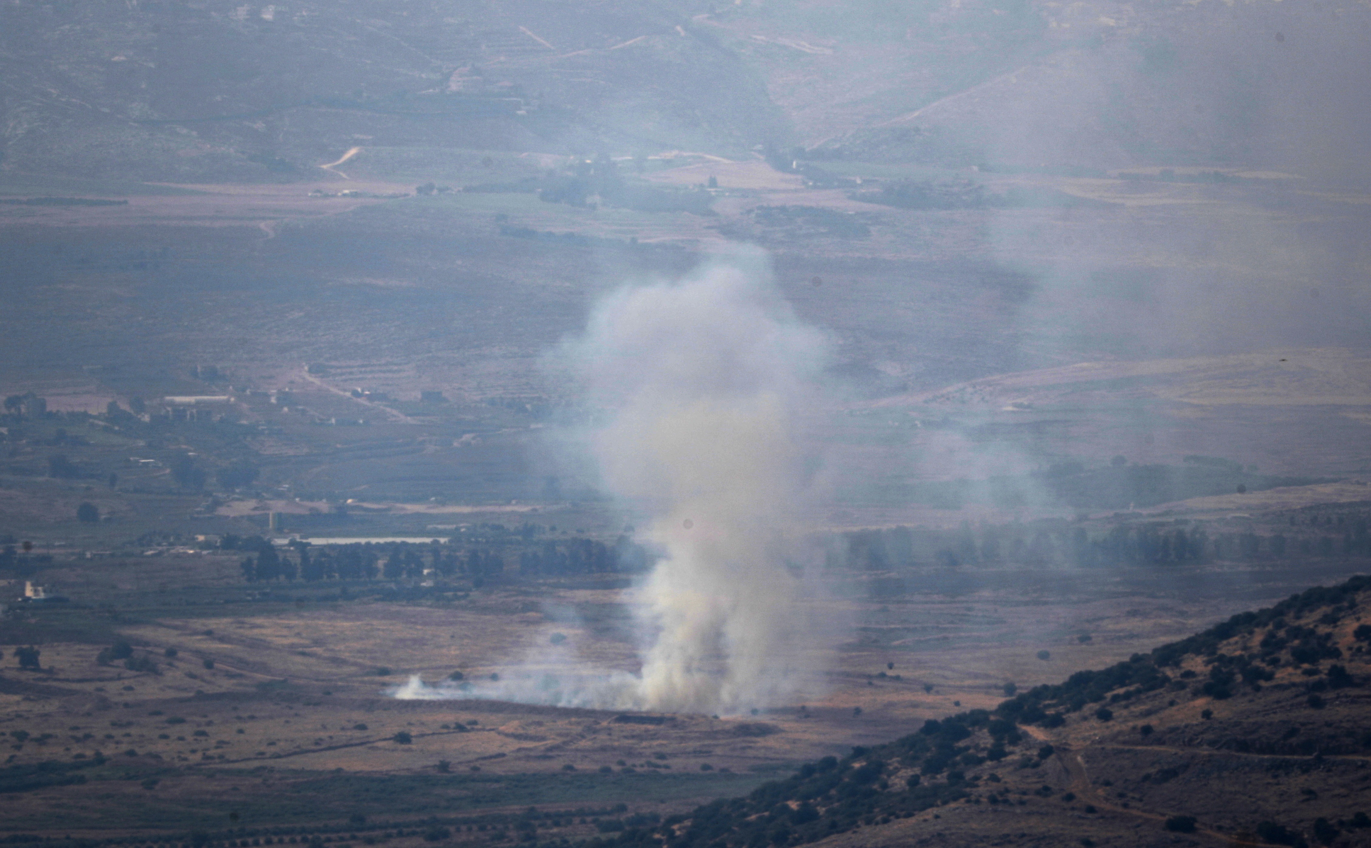 Israel bombardeó este viernes el sur de Líbano en respuesta al ataque con cohetes de Hezbollah (Foto: EFE)