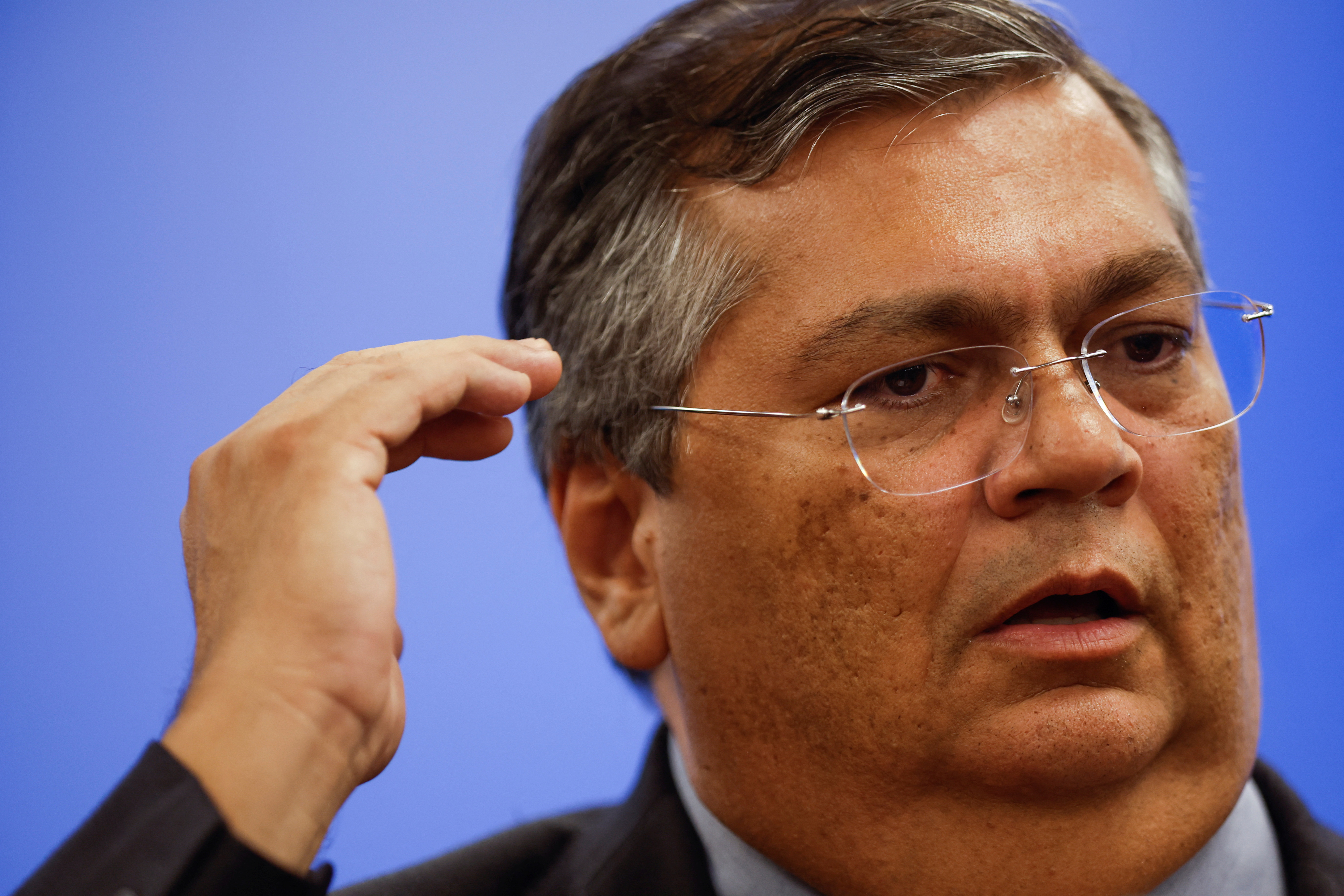 El ministro de Justicia de Brasil, Flávio Dino. (REUTERS/Amanda Perobelli)