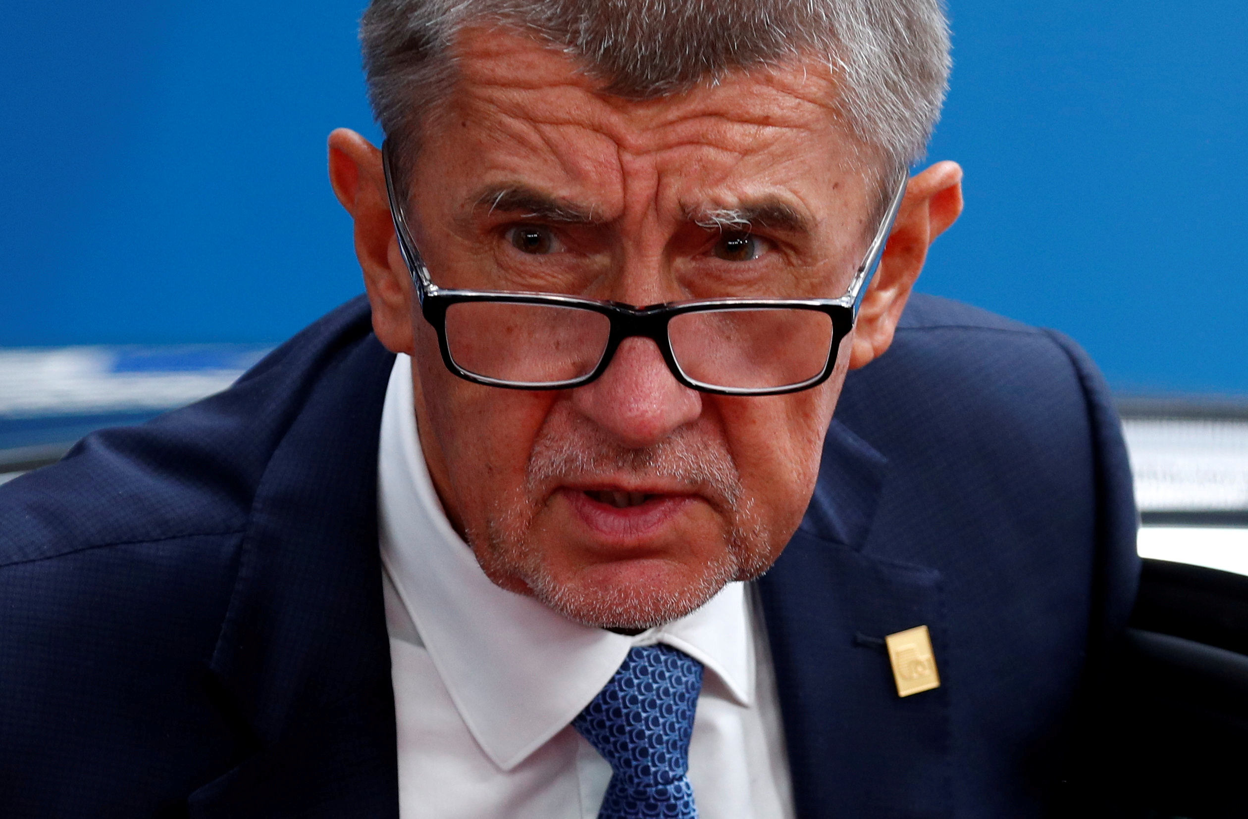 Andrej Babis, primer ministro de la República Checa (REUTERS/Francois Lenoir)