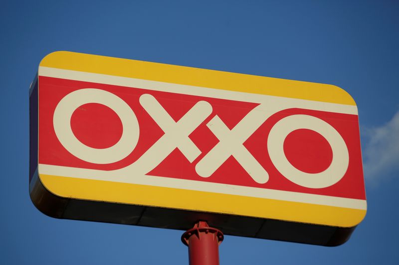 The Oxxo are stores belonging to FEMSA.  REUTERS/Daniel Becerril