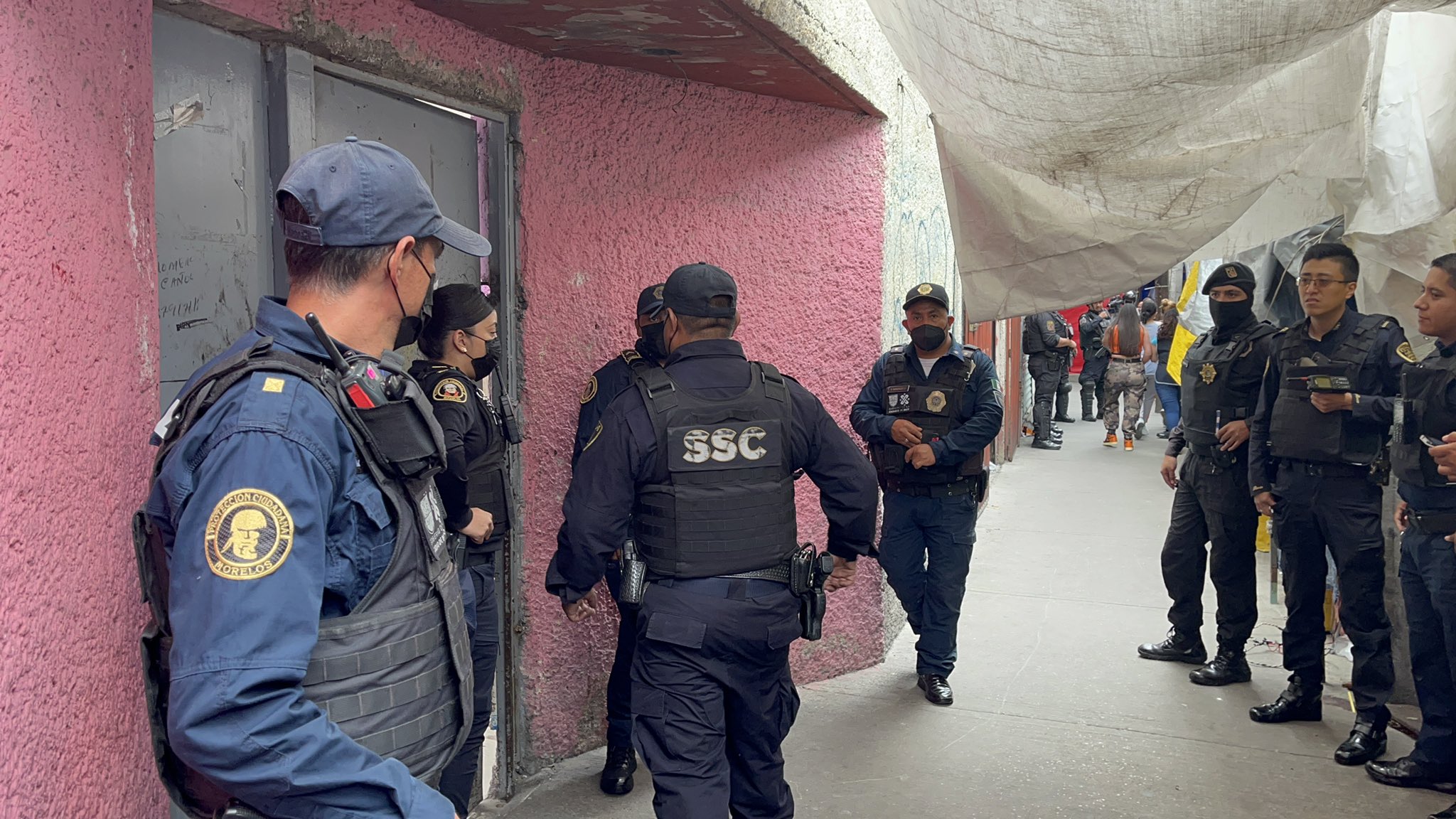 Balacera en Tepito provocó movilización policiaca en una vecindad  