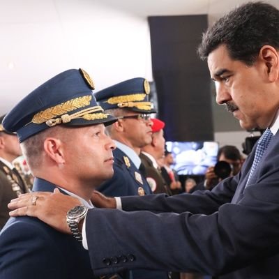 GB Francisco Zapata con Nicolás Maduro
