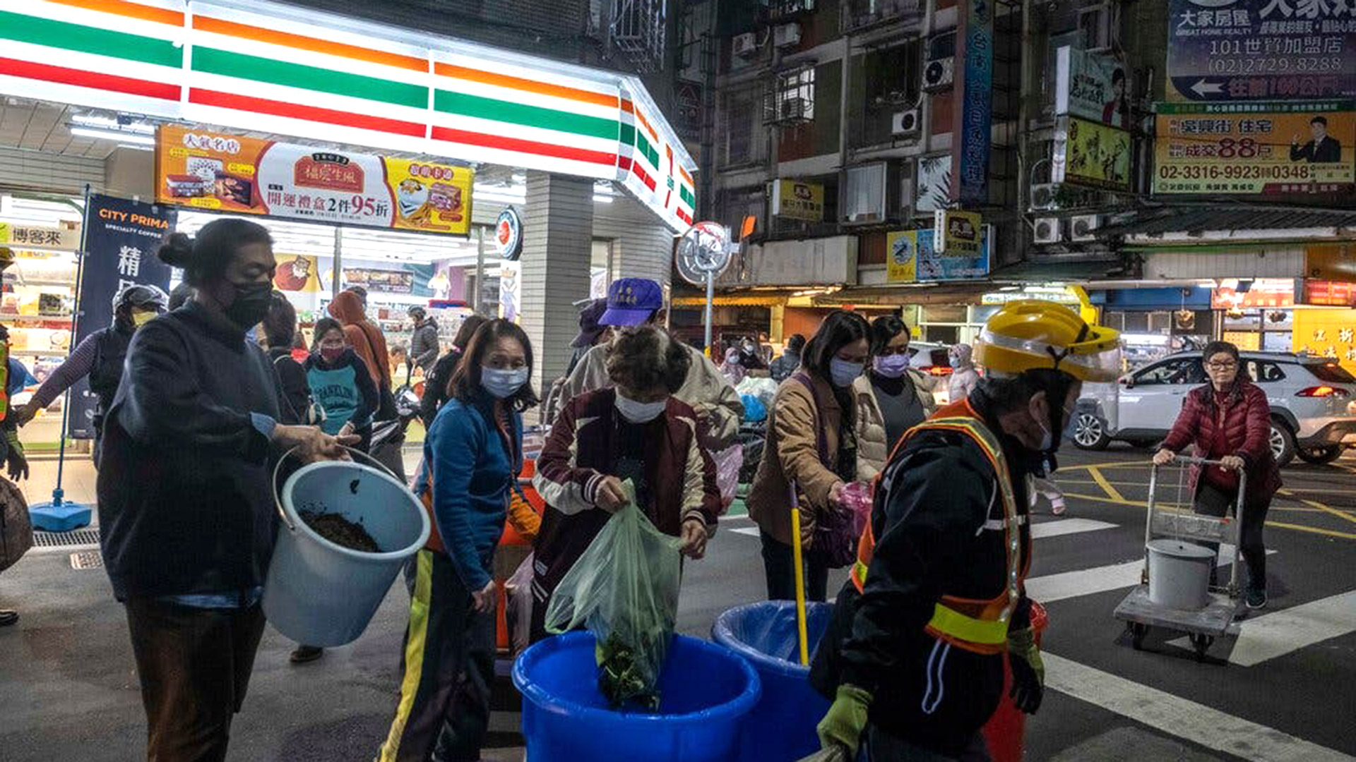 Una fiesta en las calles al ritmo de Beethoven: el curioso sistema de recolección de basura en Taiwán