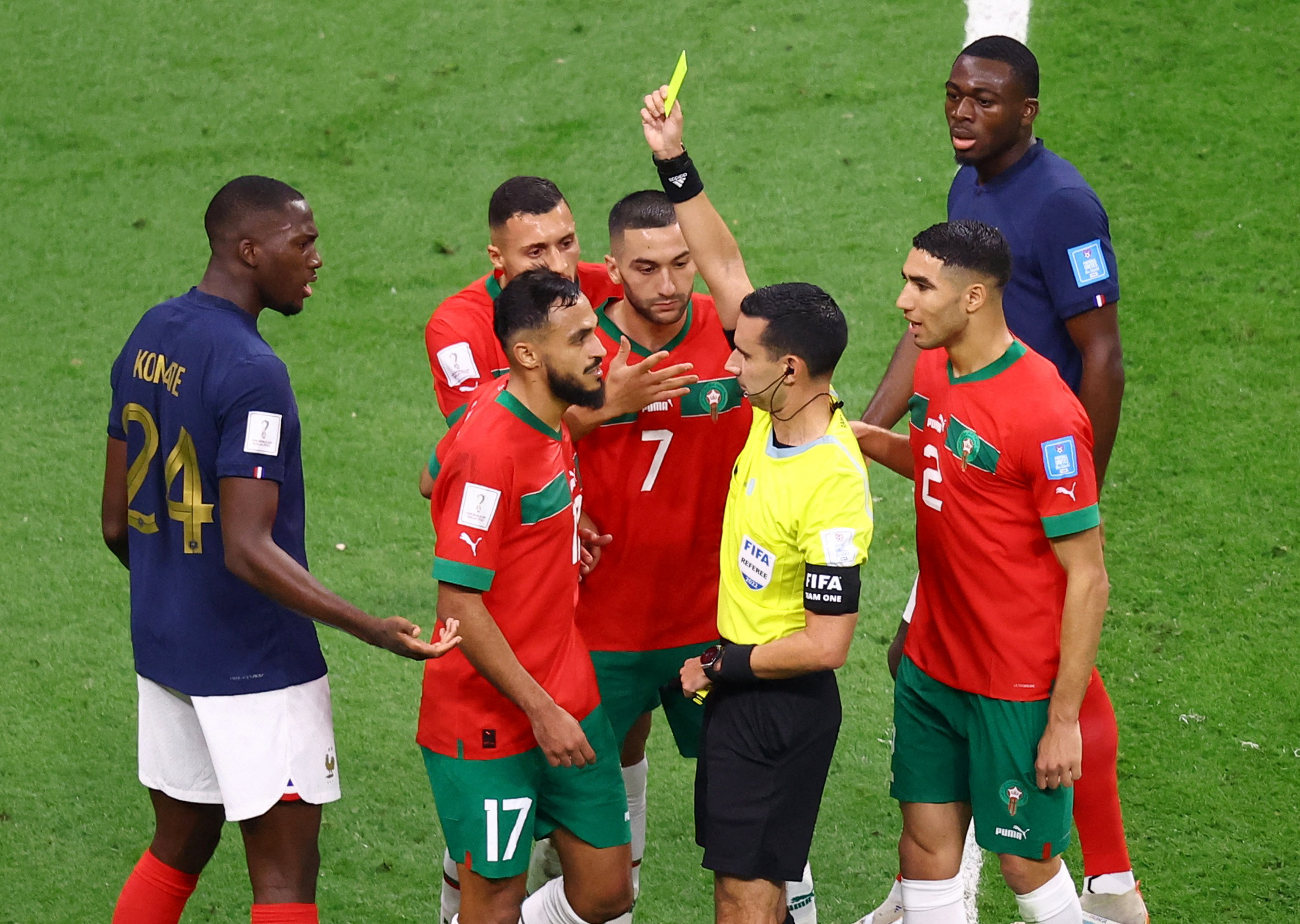 Marruecos cargó contra el arbitraje del mexicano César Ramos; reclamó dos “penaltis indiscutibles”