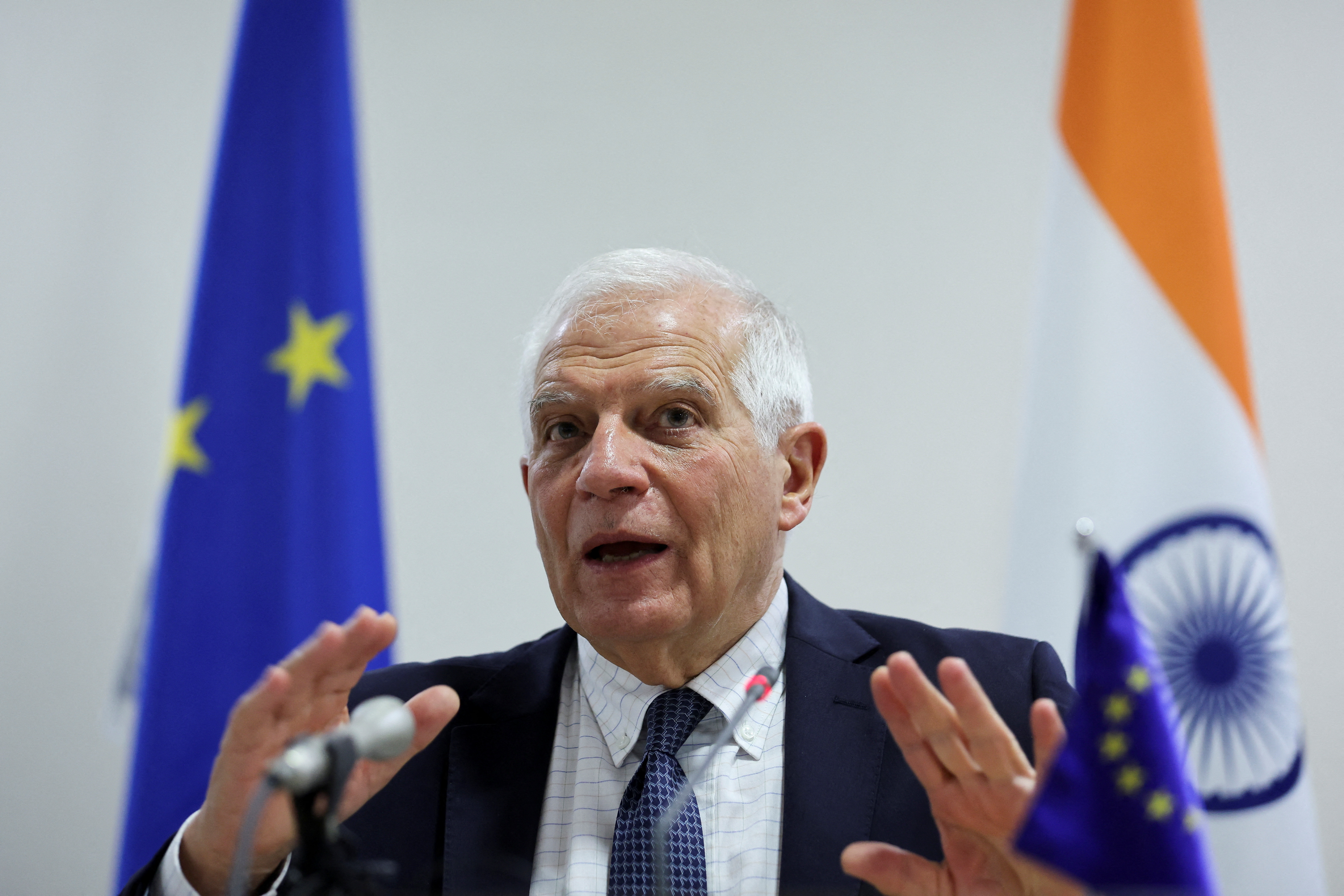 La UE aseguró que el G20 se convirtió en un foro geopolítico tras no lograr un acuerdo sobre la invasión a Ucrania. (REUTERS)