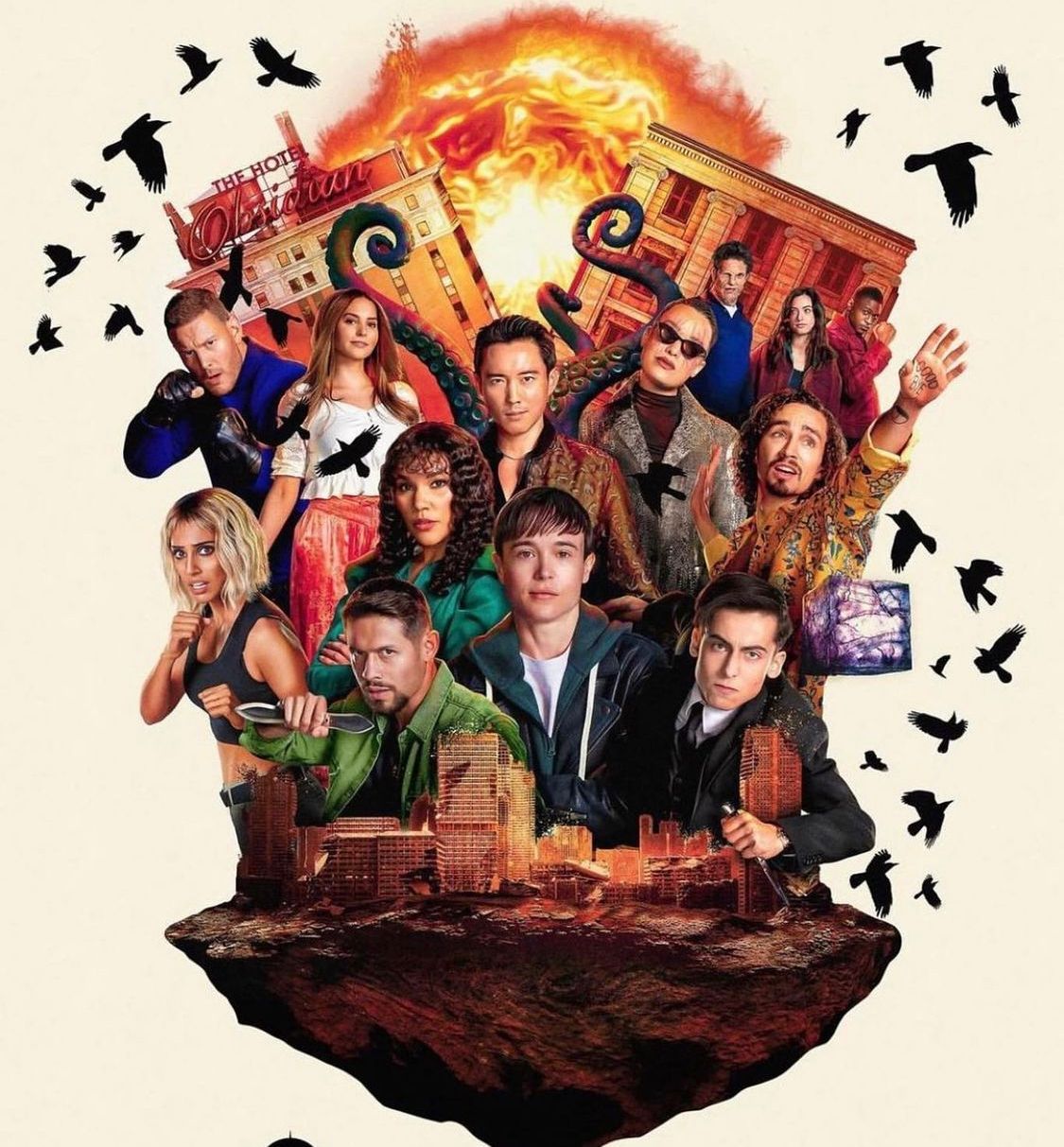 Poster oficial de la tercera temporada (Foto: Instagram /@Elliot Page)