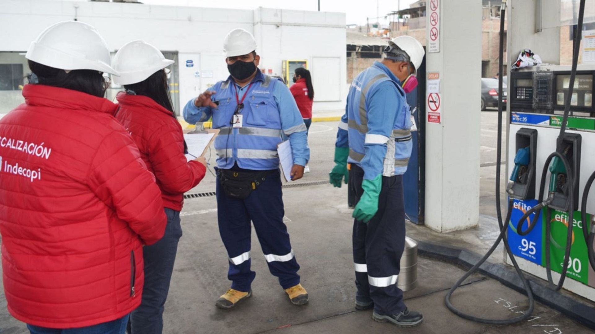 Grifos que no entregaban cantidad exacta de combustible. | Foto: Osinergmin