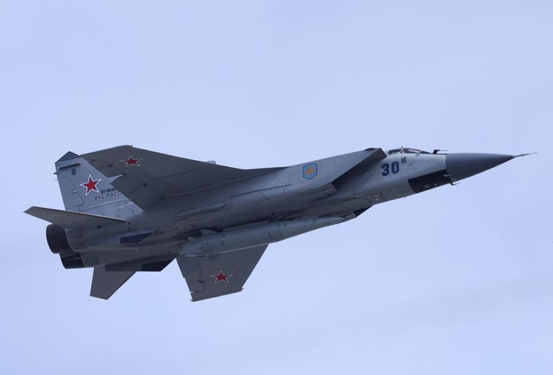 Rusia comenzó a lanzar misiles hipersónicos del tipo Kinzhal en sus últimos ataques sobre Ucrania (REUTERS)